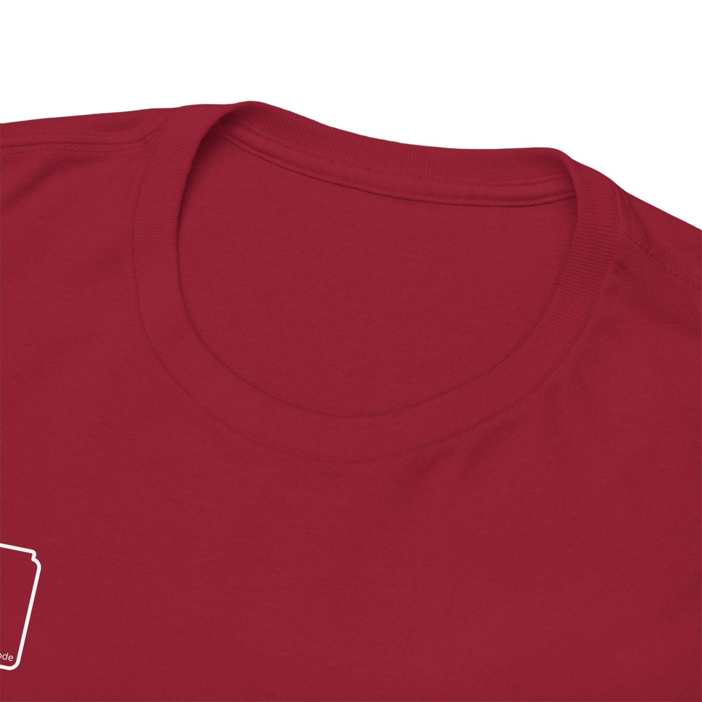 WHITE 3D Patriot Small Logo with Guillotine - Unisex Heavy Cotton Tee