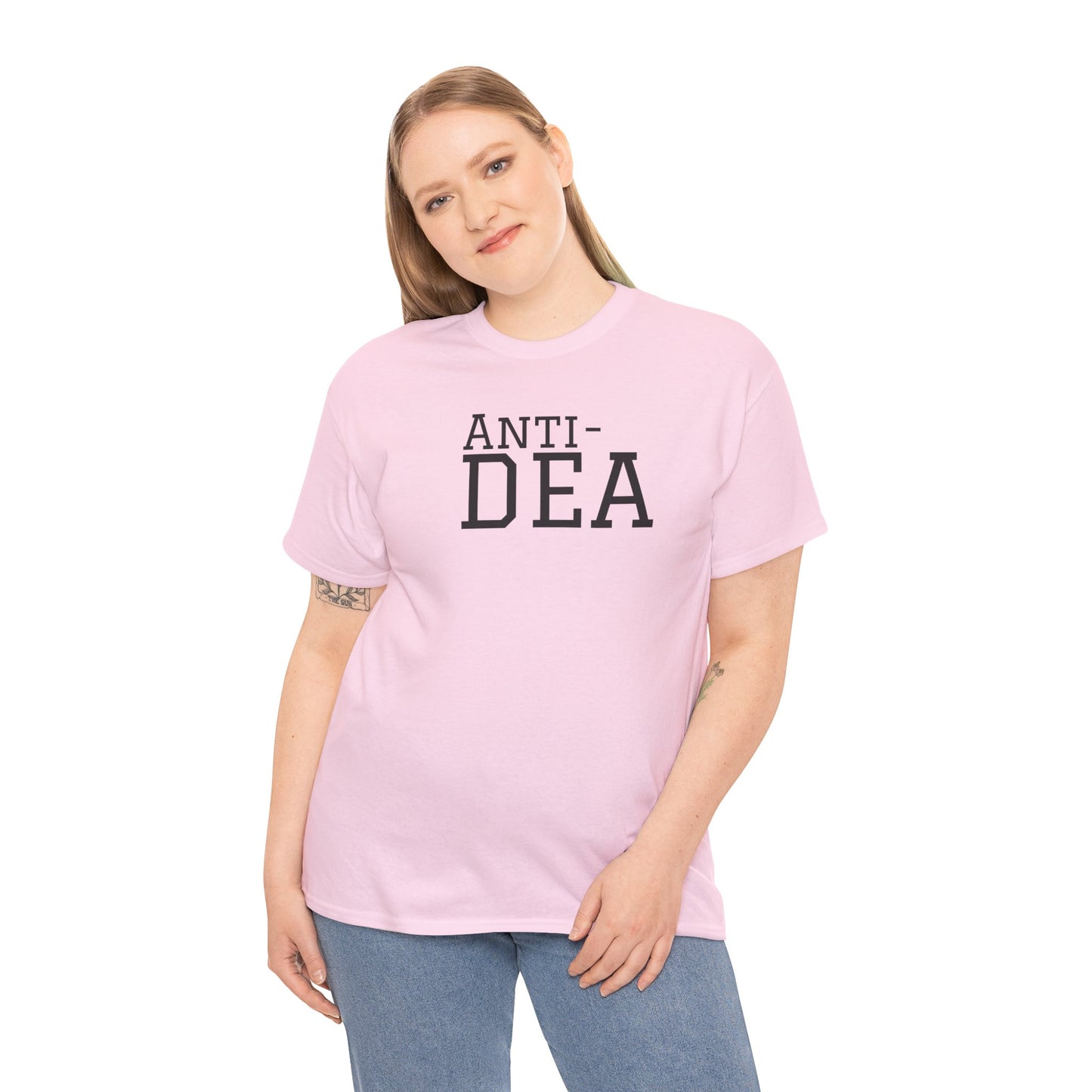 Anti-DEA - Unisex Heavy Cotton Tee
