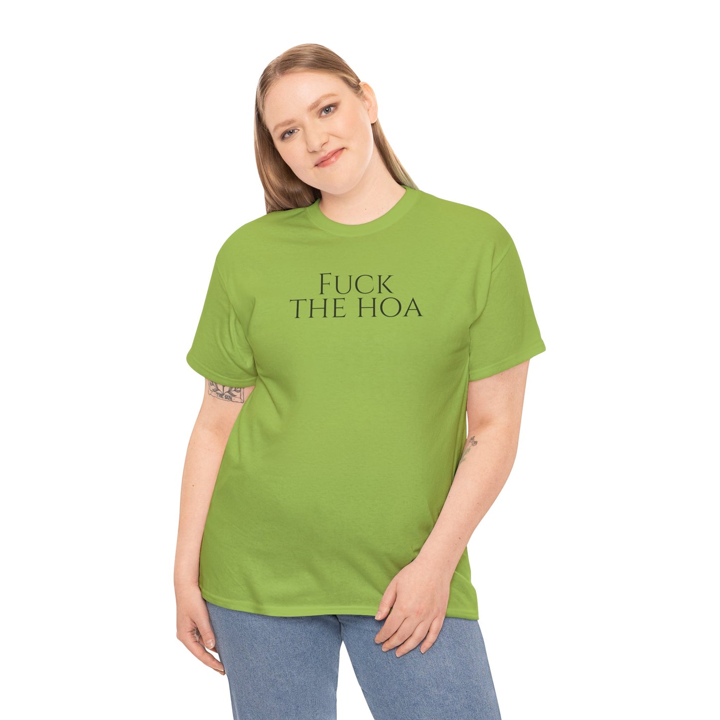 Fuck the HOA - Unisex Heavy Cotton Tee
