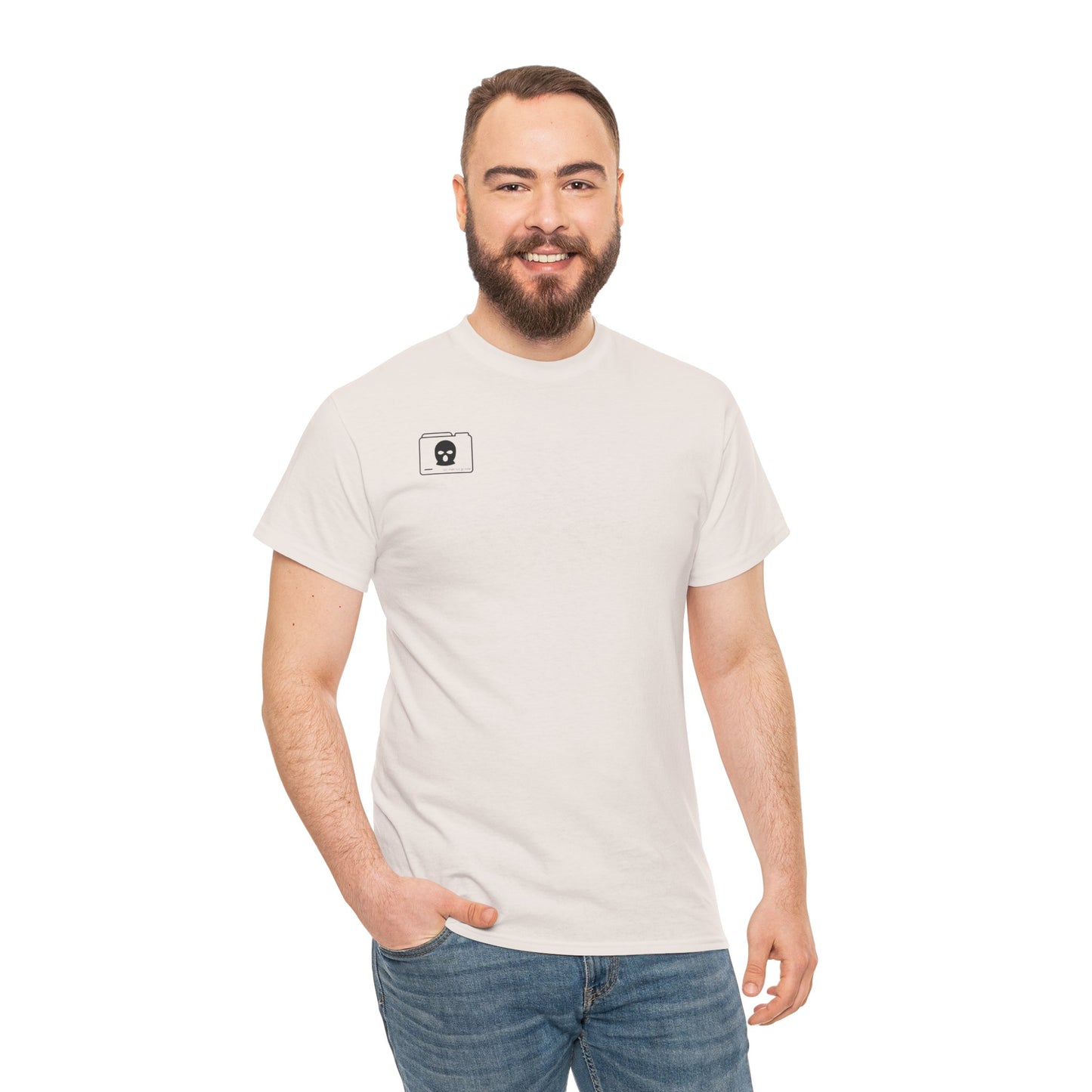 3D Patriot Small Logo with Guillotine - Unisex Heavy Cotton Tee