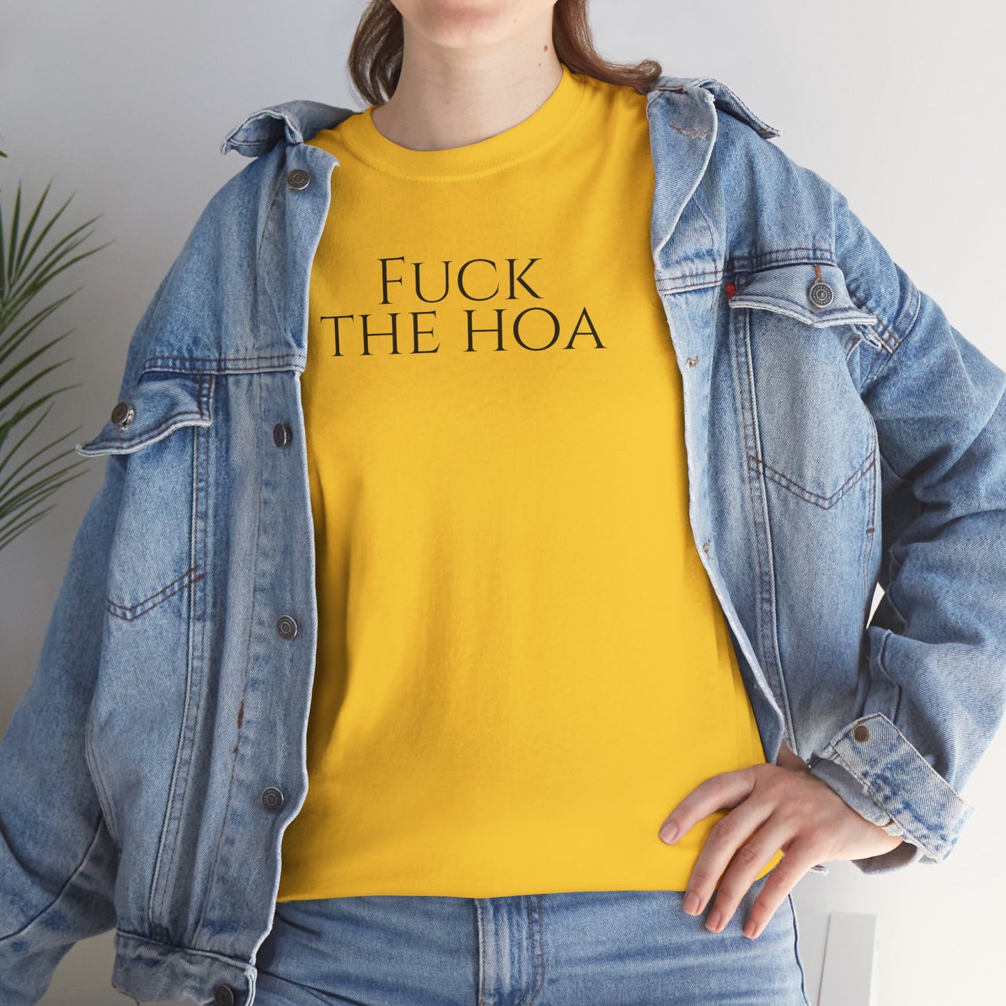 Fuck the HOA - Unisex Heavy Cotton Tee