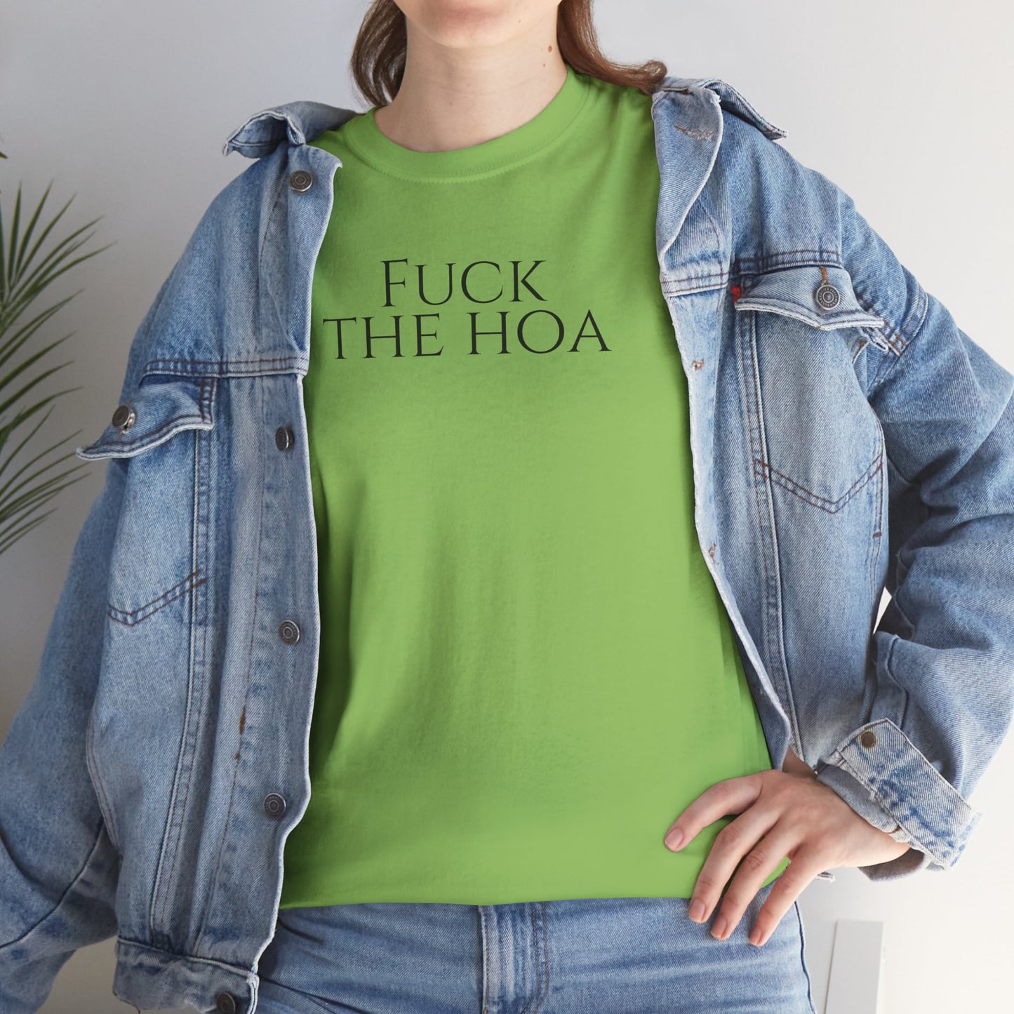 Fuck the HOA - Unisex Heavy Cotton Tee