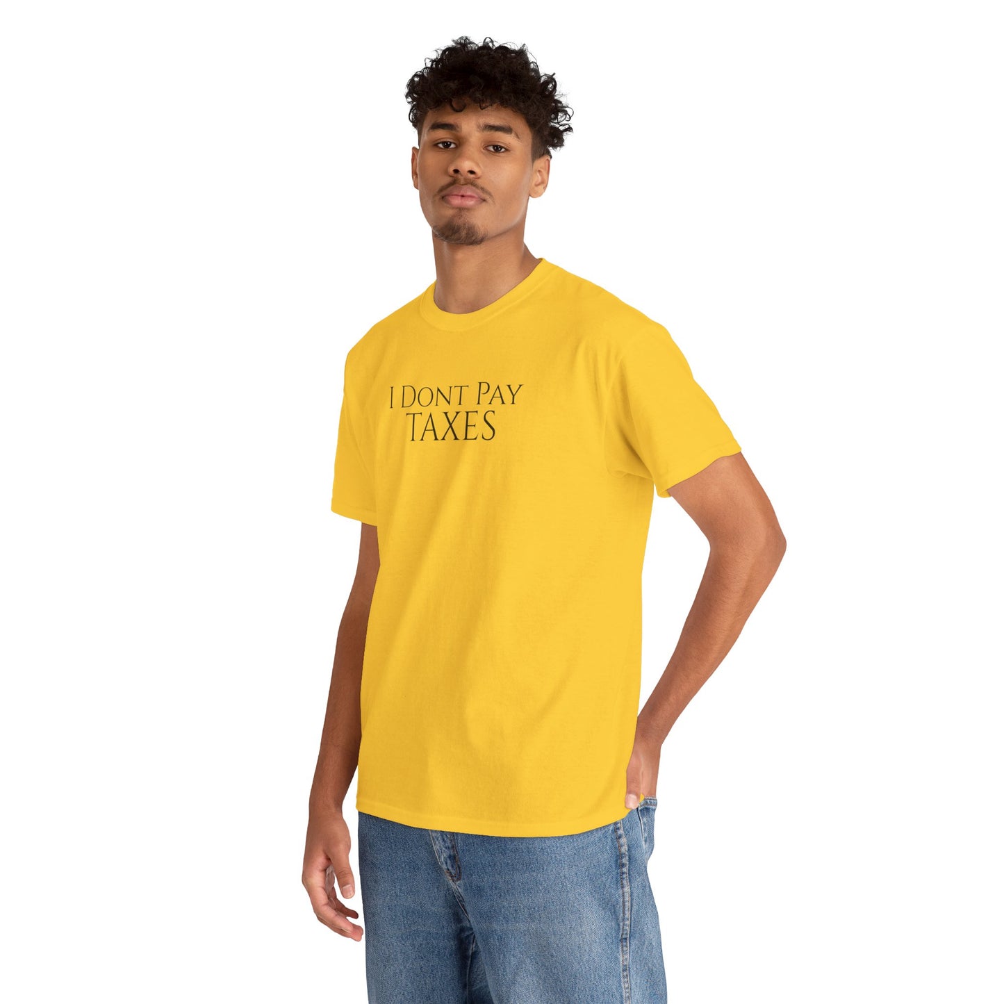 I Dont Pay TAXES - Unisex Heavy Cotton Tee