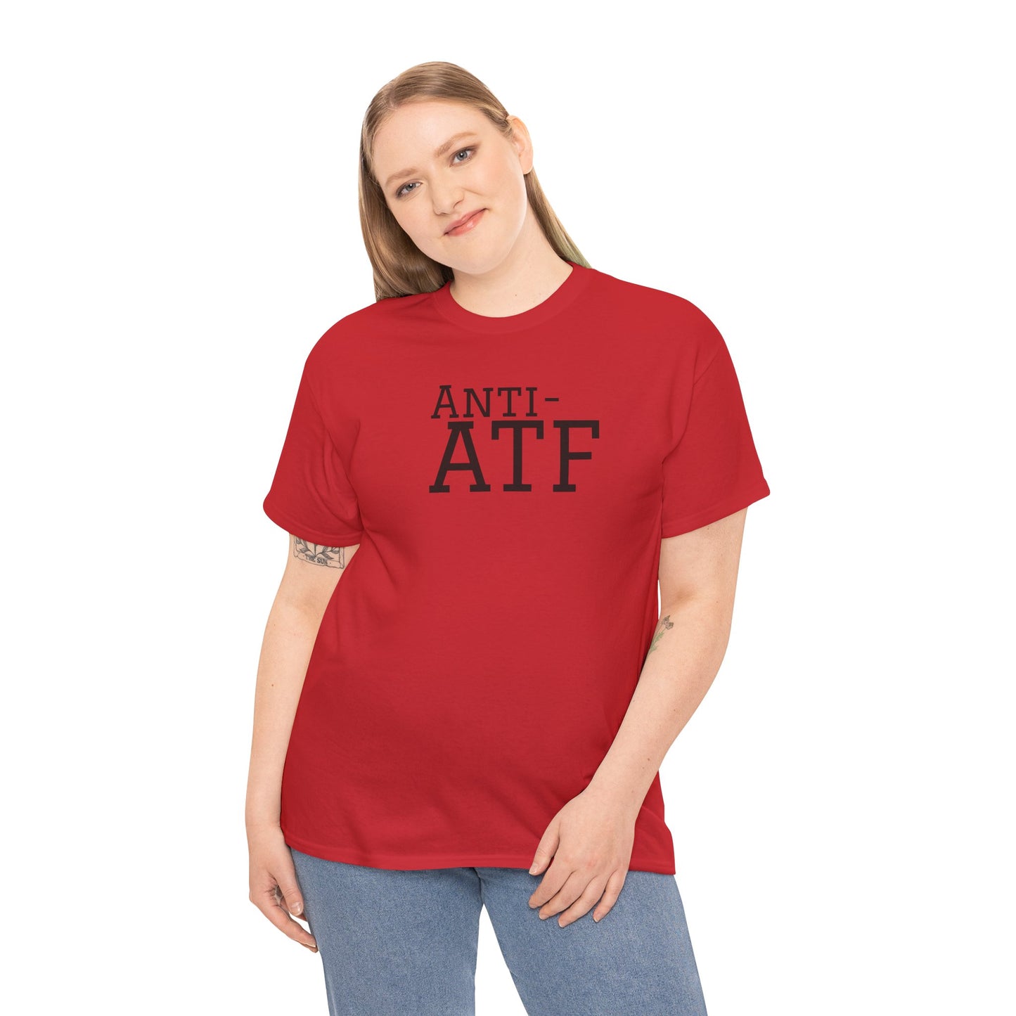 Anti-ATF - Unisex Heavy Cotton Tee