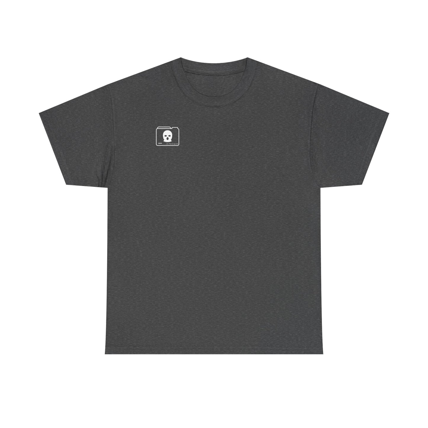WHITE 3D Patriot Small Logo with Guillotine - Unisex Heavy Cotton Tee