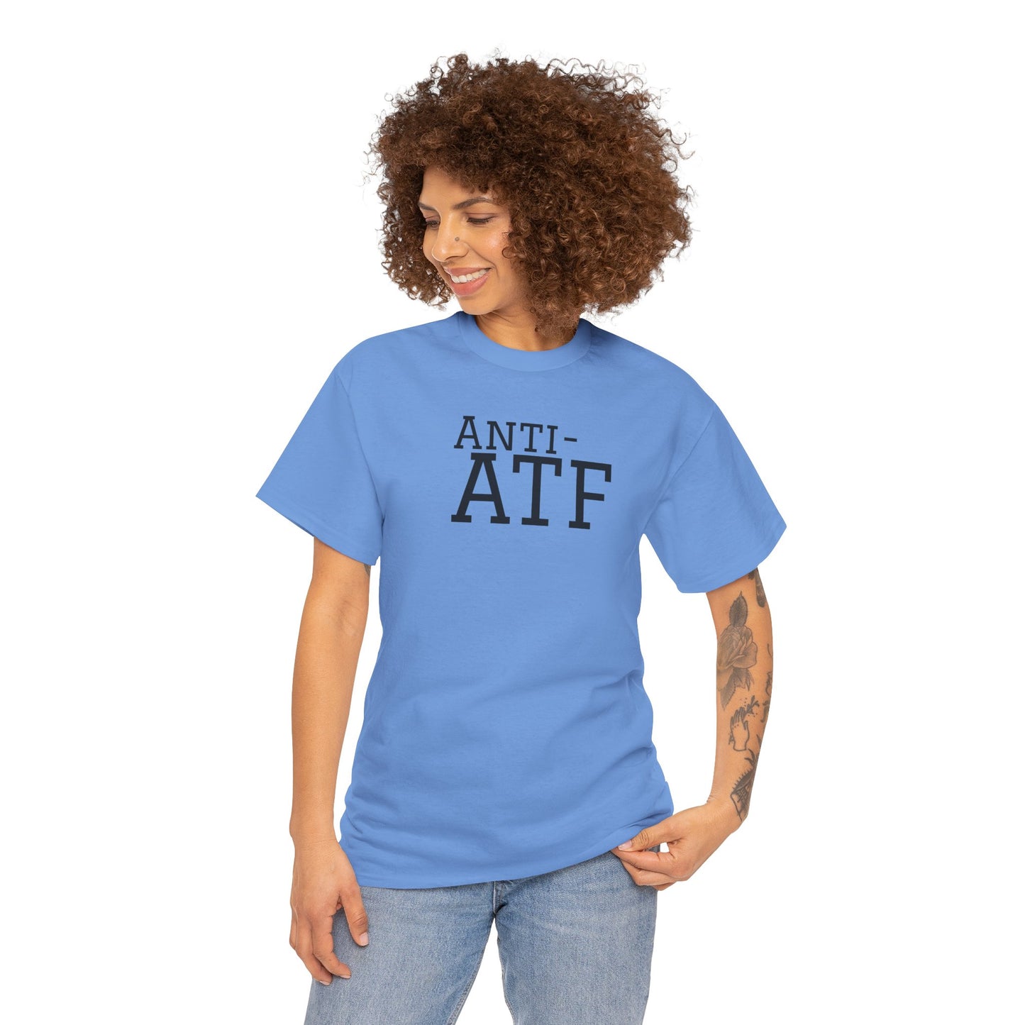 Anti-ATF - Unisex Heavy Cotton Tee