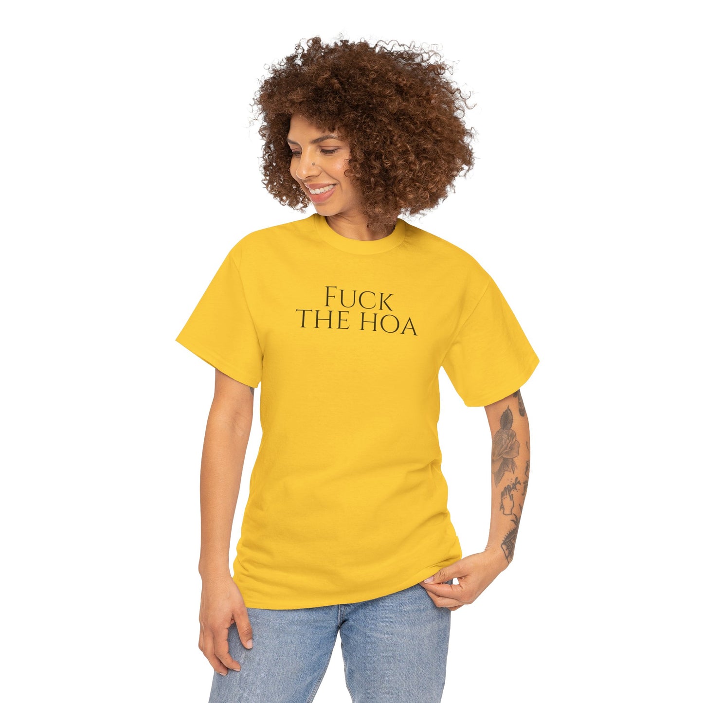 Fuck the HOA - Unisex Heavy Cotton Tee