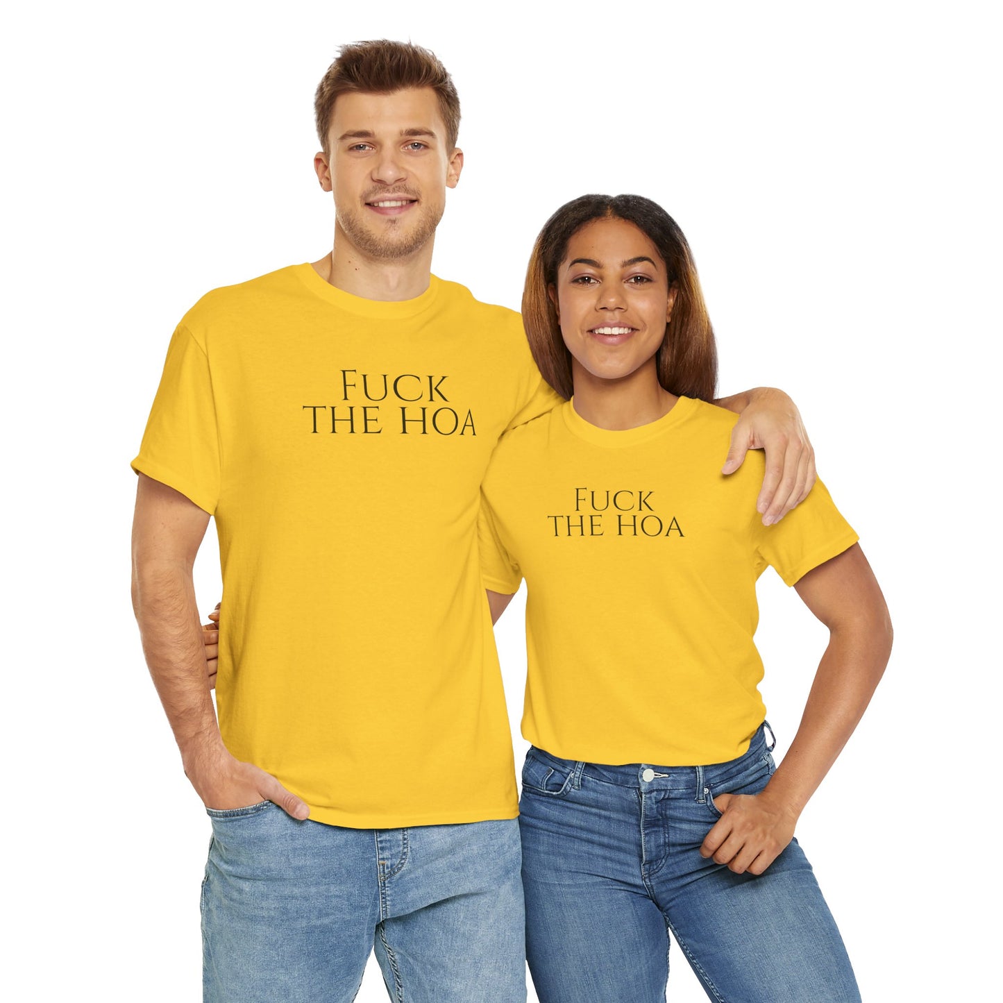 Fuck the HOA - Unisex Heavy Cotton Tee