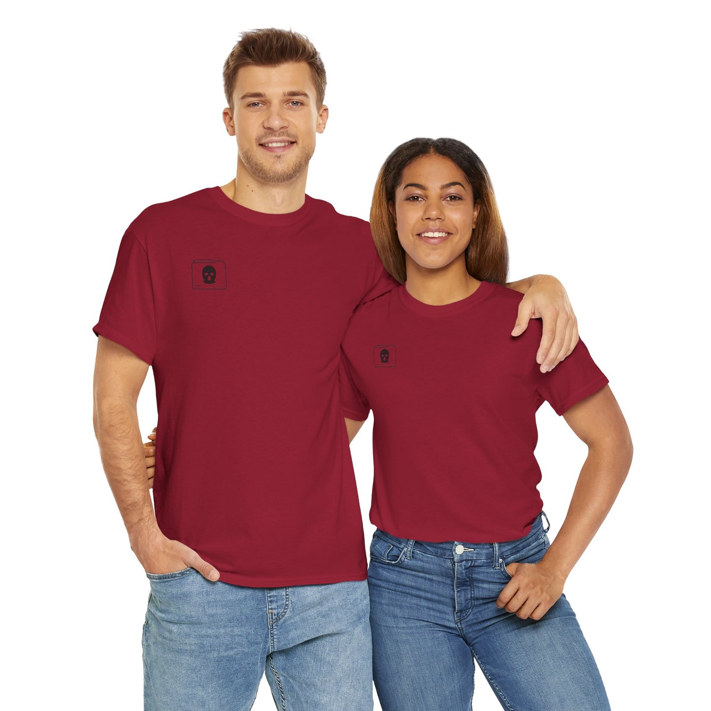 3D Patriot Small Logo with Guillotine - Unisex Heavy Cotton Tee