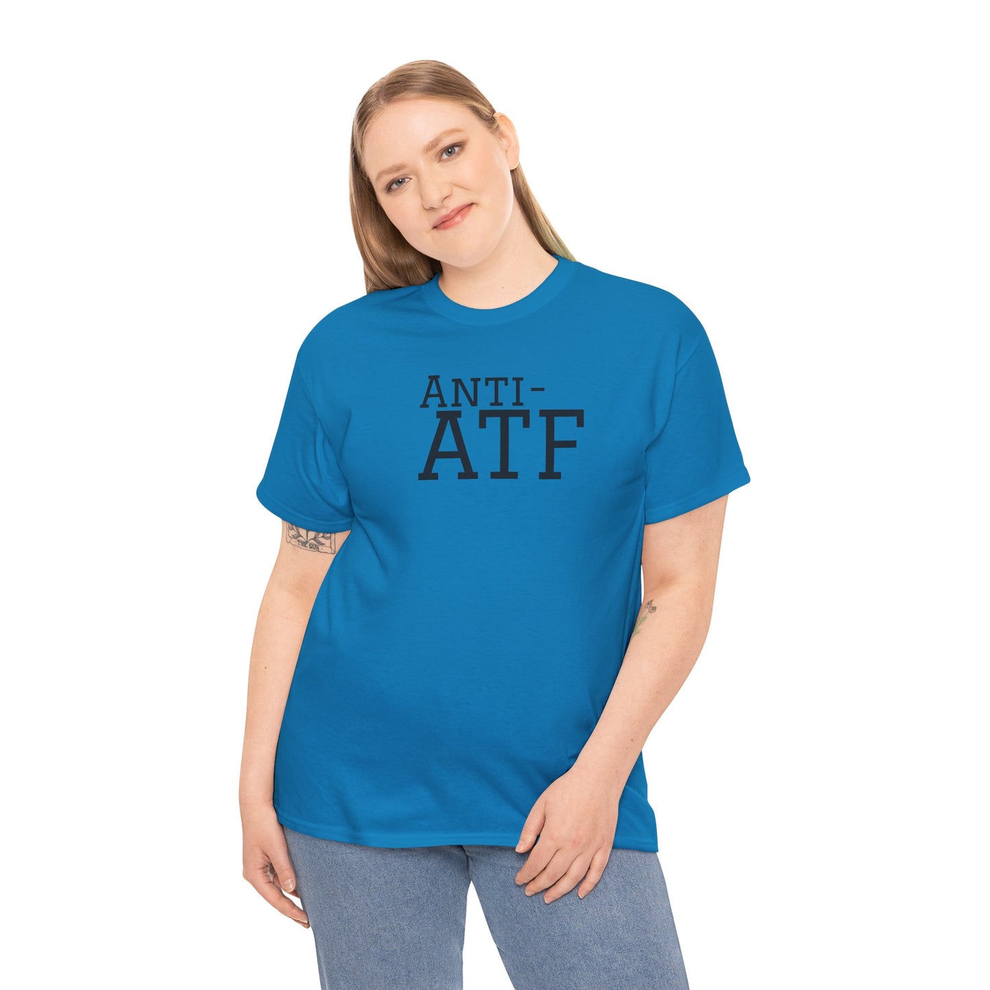 Anti-ATF - Unisex Heavy Cotton Tee