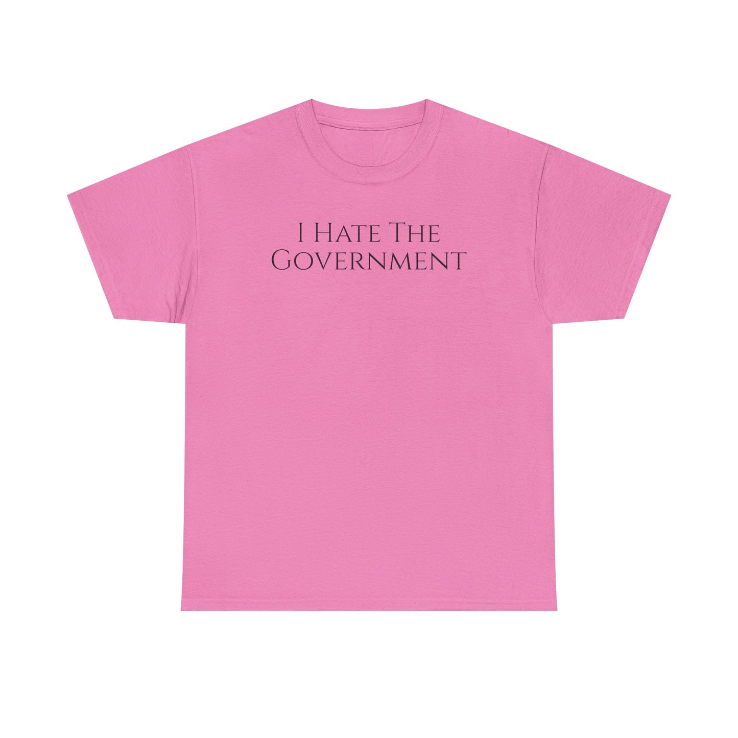 I Hate The Government - Unisex Heavy Cotton Tee