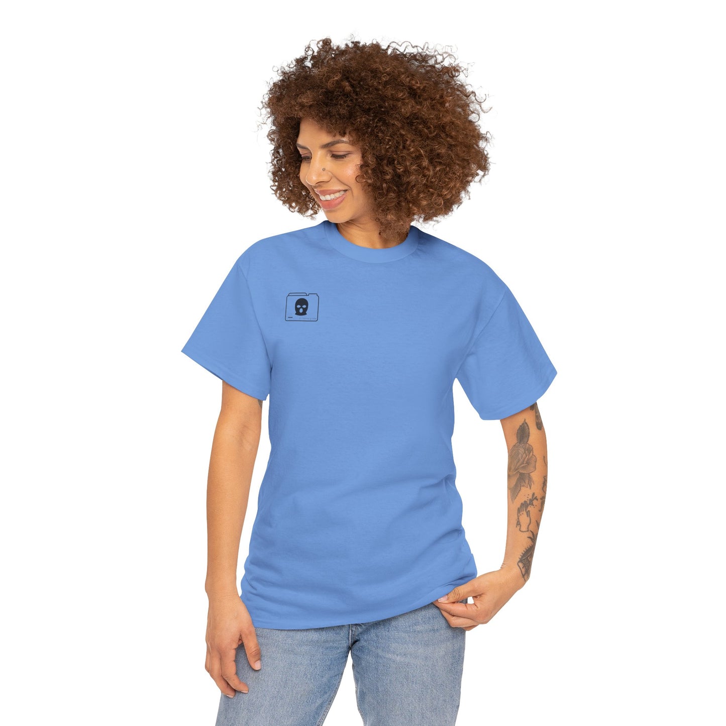 3D Patriot Small Logo with Guillotine - Unisex Heavy Cotton Tee
