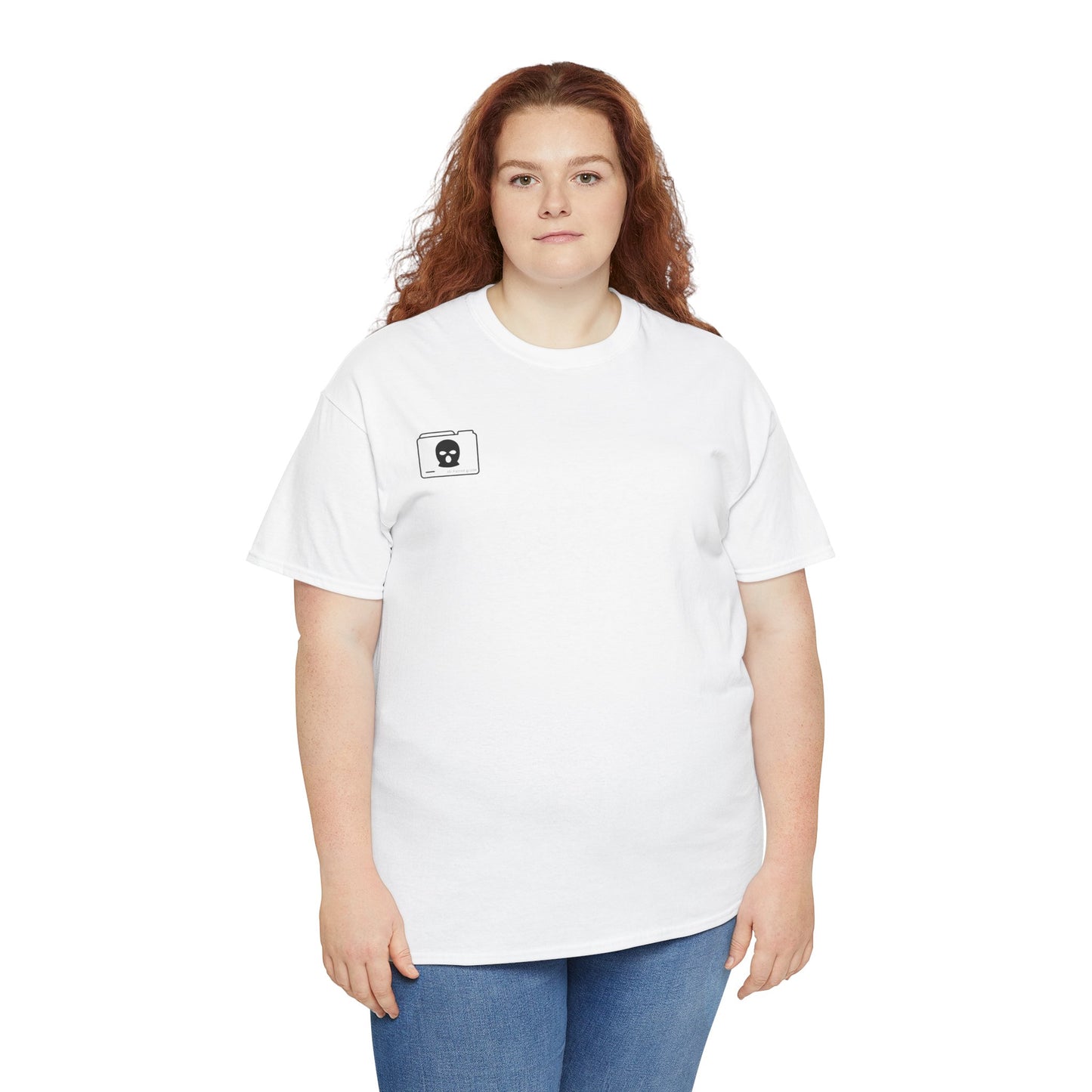 3D Patriot Small Logo with Afraid of Girls - Unisex Heavy Cotton Tee