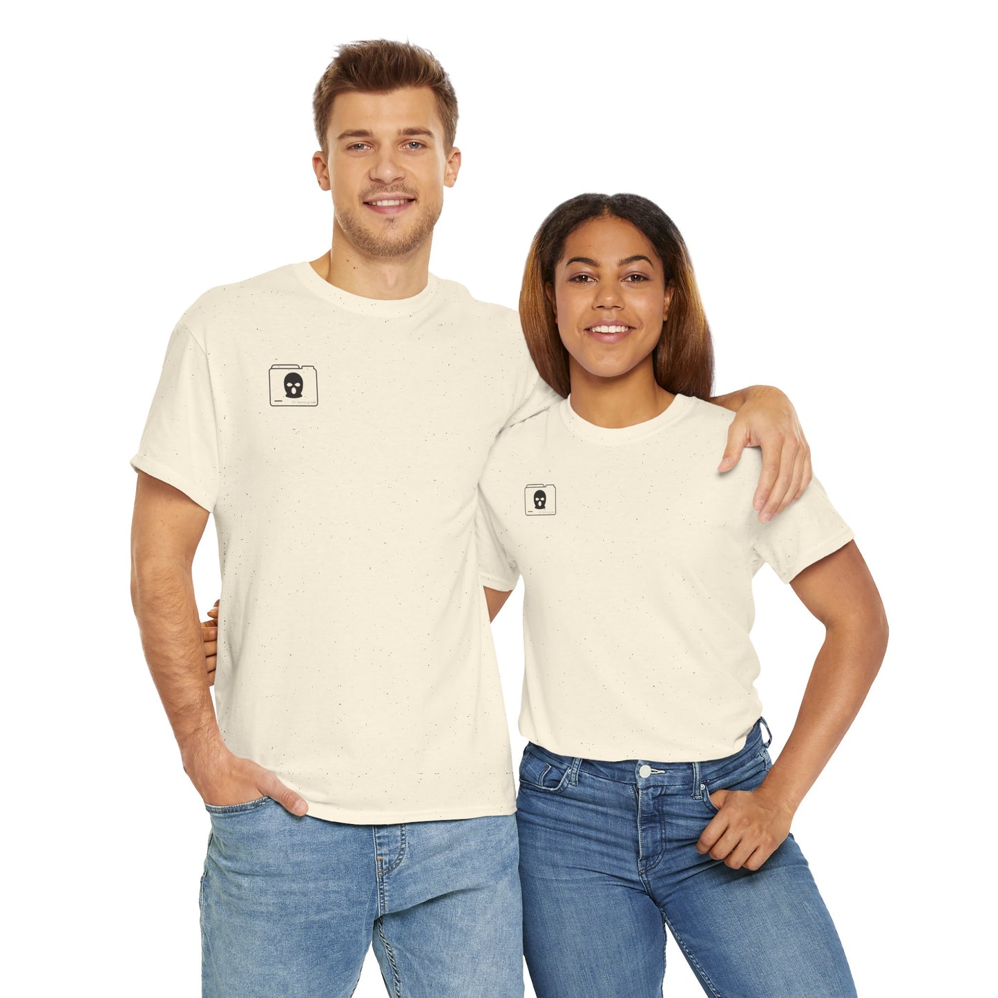 3D Patriot Small Logo with Afraid of Girls - Unisex Heavy Cotton Tee