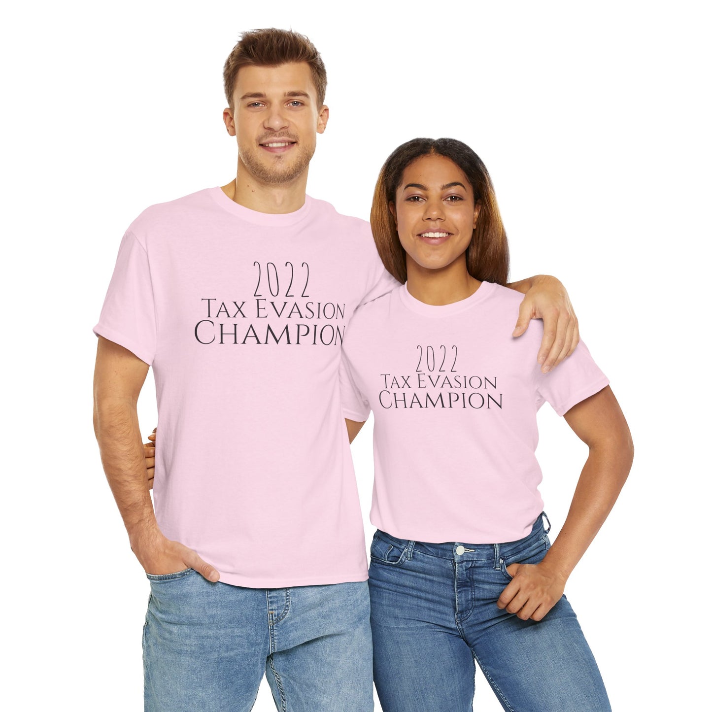 2022 Tax Evasion Champion - Unisex Heavy Cotton Tee