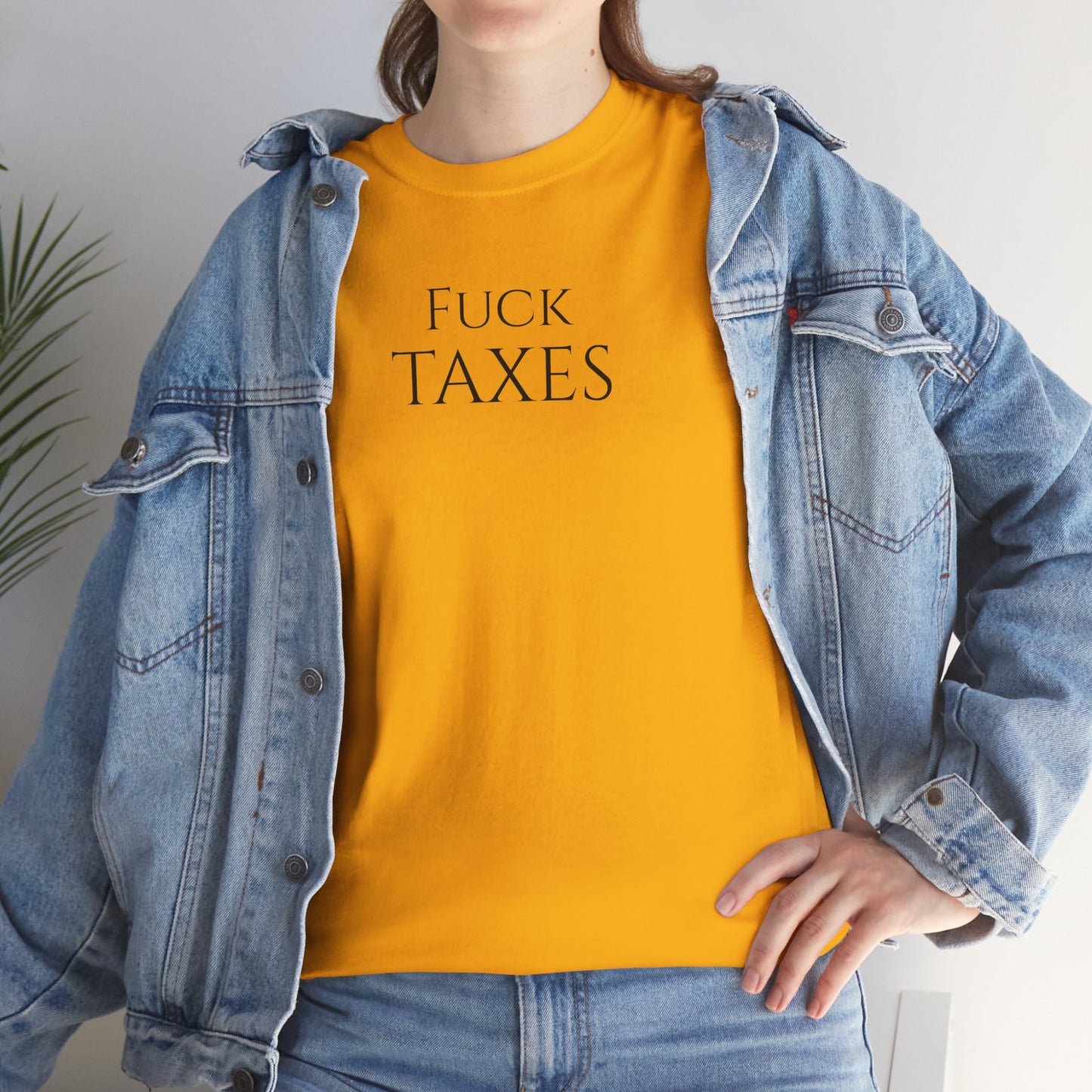 Fuck TAXES - Unisex Heavy Cotton Tee