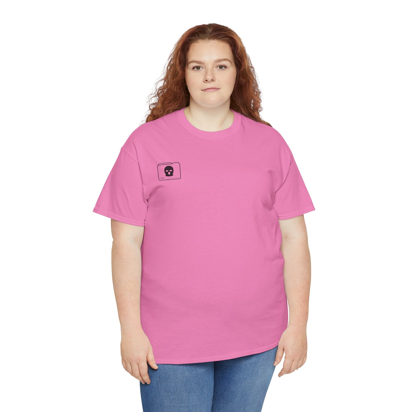 3D Patriot Small Logo with Afraid of Girls - Unisex Heavy Cotton Tee