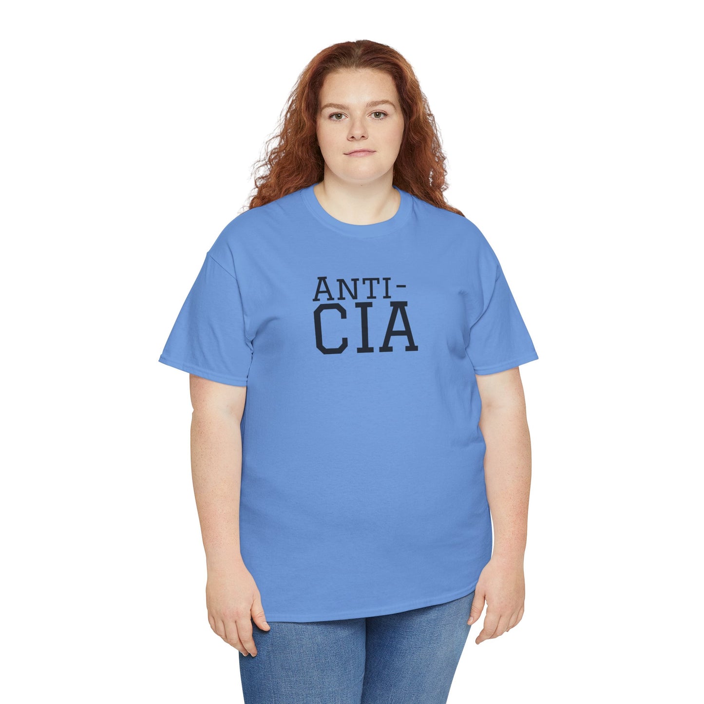 Anti-CIA - Unisex Heavy Cotton Tee