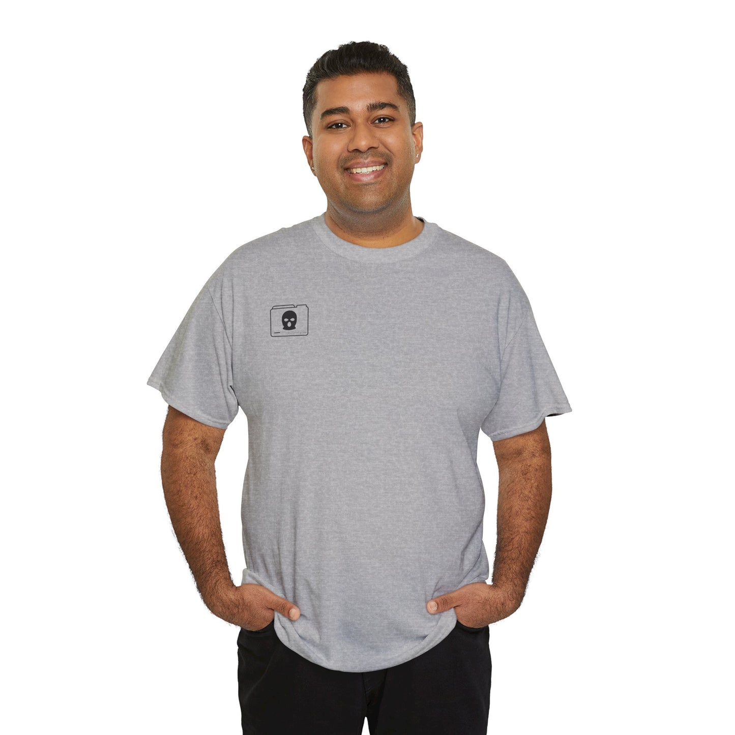 3D Patriot Small Logo with Afraid of Girls - Unisex Heavy Cotton Tee