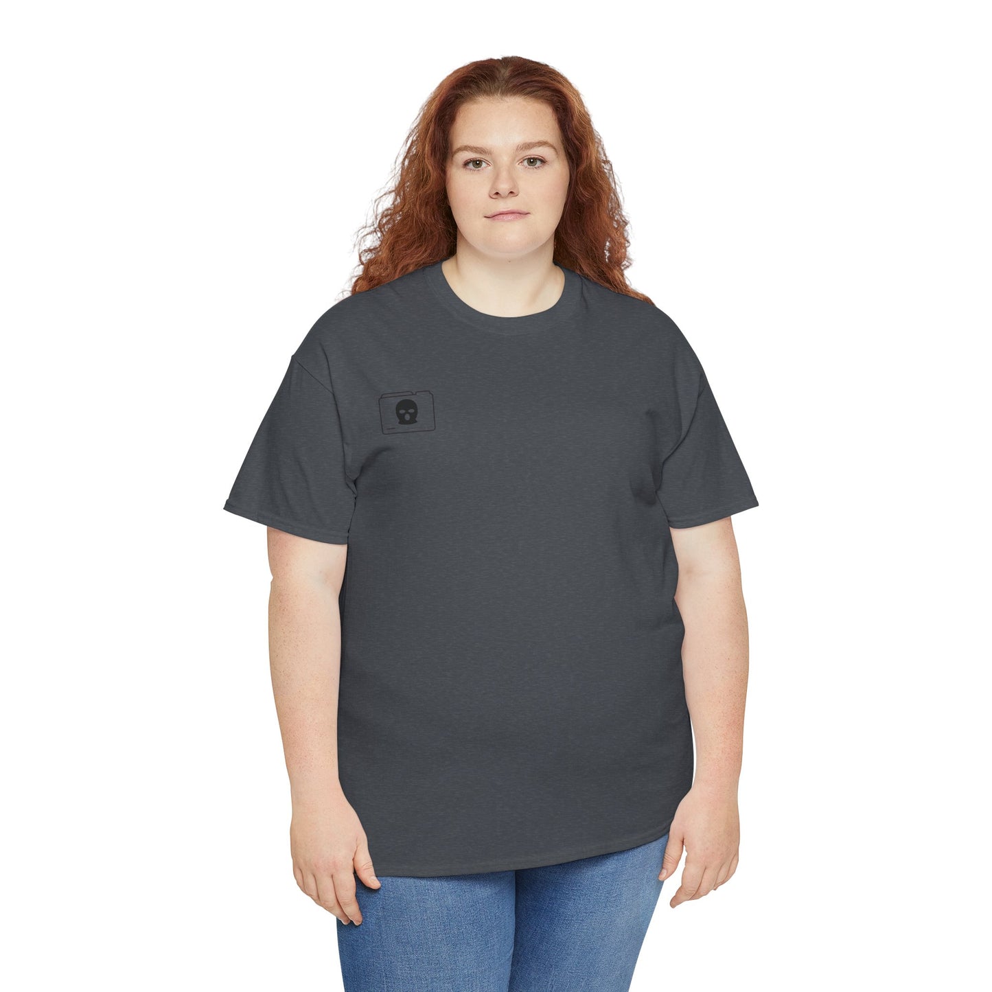 3D Patriot Small Logo with Afraid of Girls - Unisex Heavy Cotton Tee