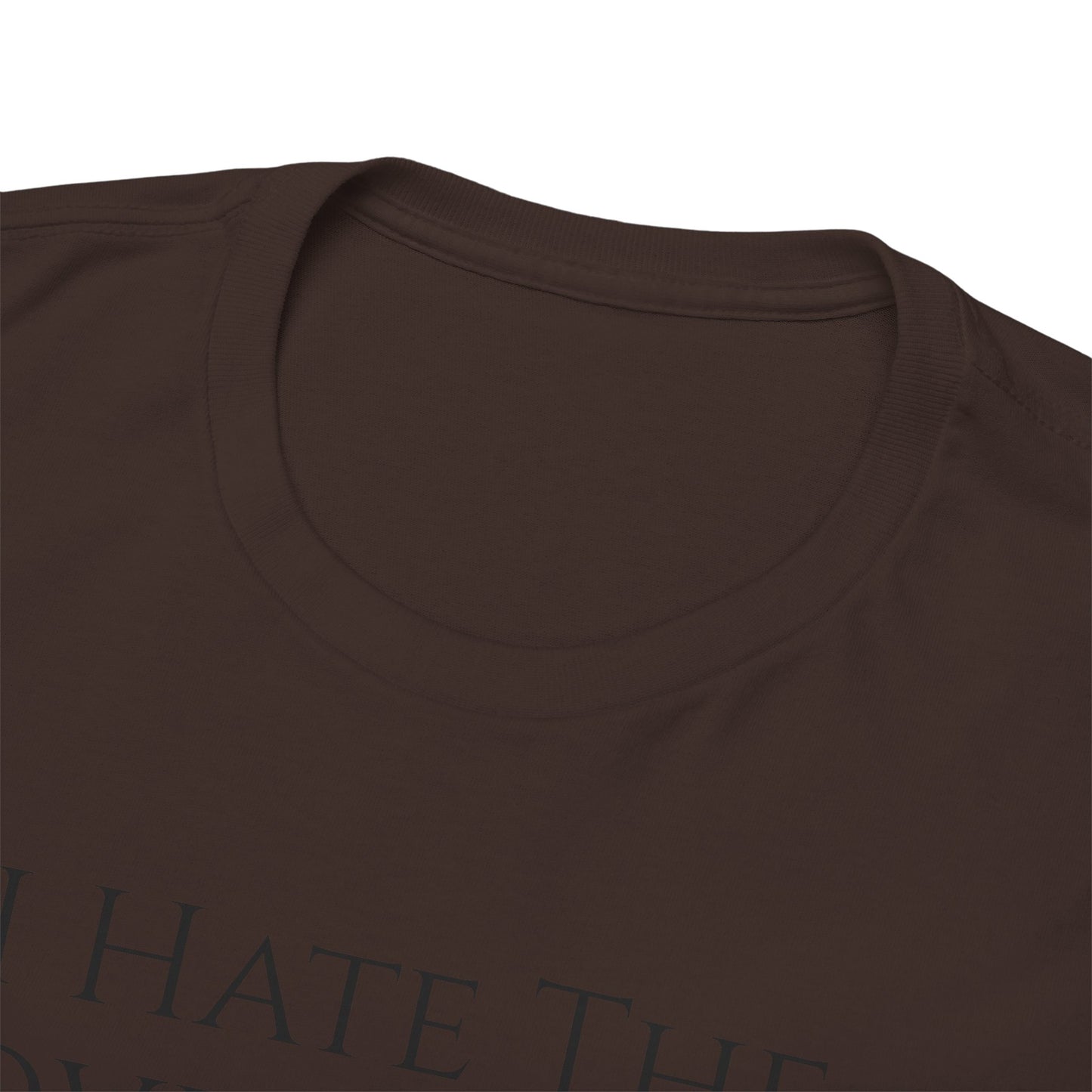 I Hate The Government (Extra Colors) - Unisex Heavy Cotton Tee