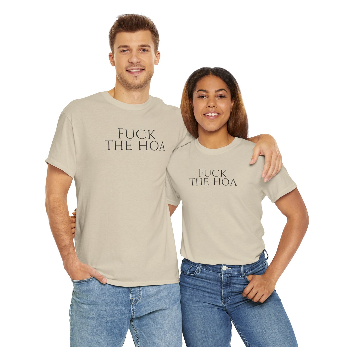 Fuck the HOA - Unisex Heavy Cotton Tee
