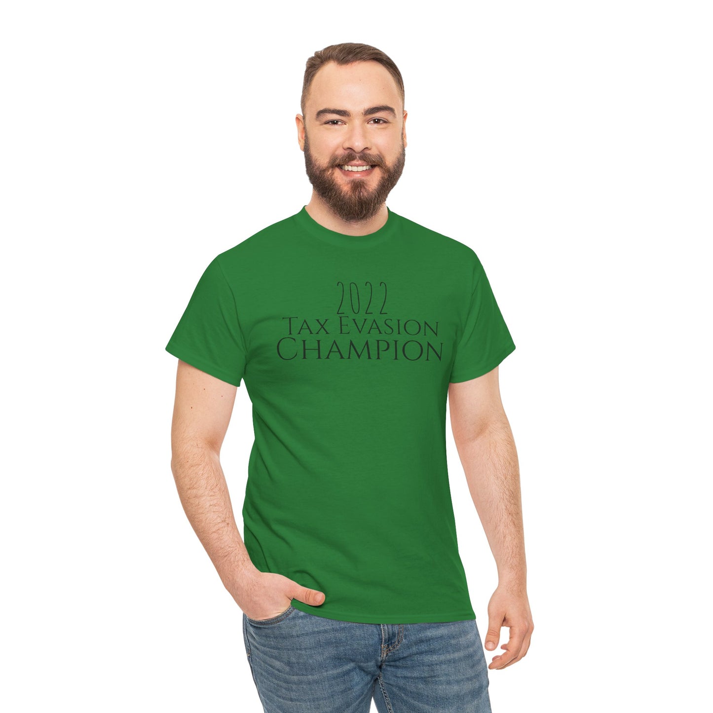 2022 Tax Evasion Champion - Unisex Heavy Cotton Tee
