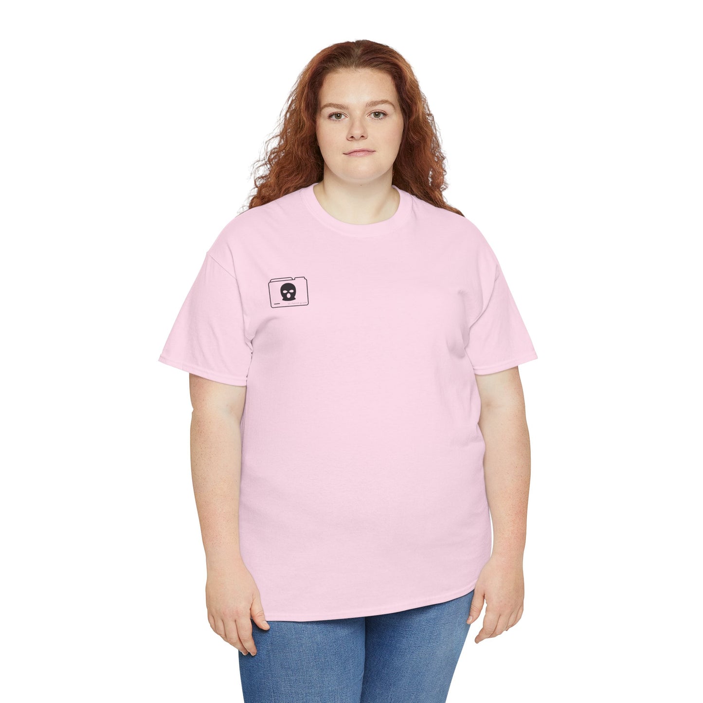 3D Patriot Small Logo with Afraid of Girls - Unisex Heavy Cotton Tee