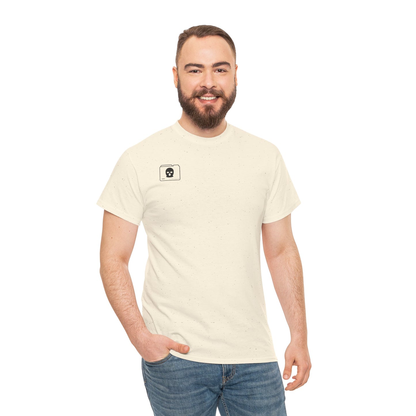 3D Patriot Small Logo with Afraid of Girls - Unisex Heavy Cotton Tee