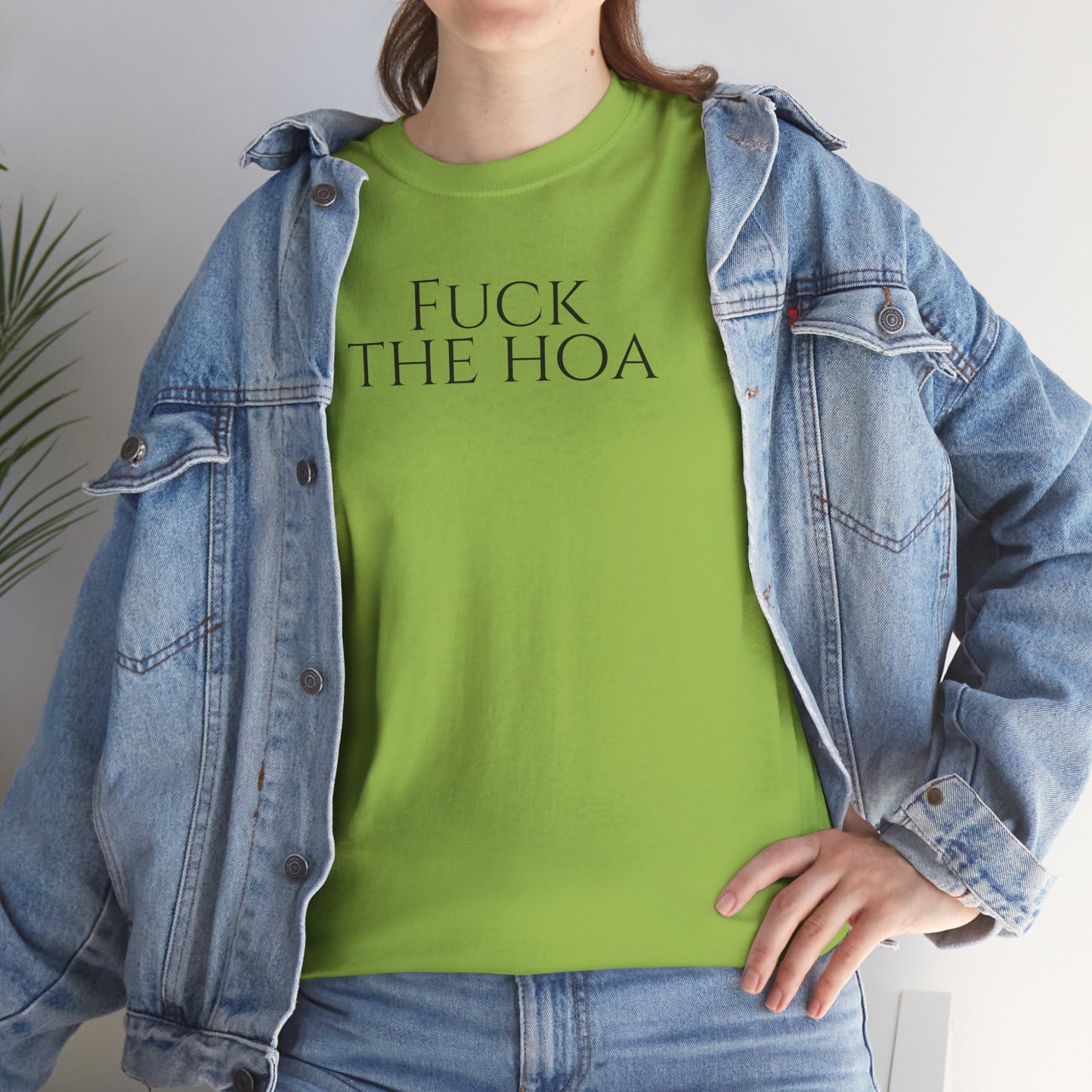Fuck the HOA - Unisex Heavy Cotton Tee