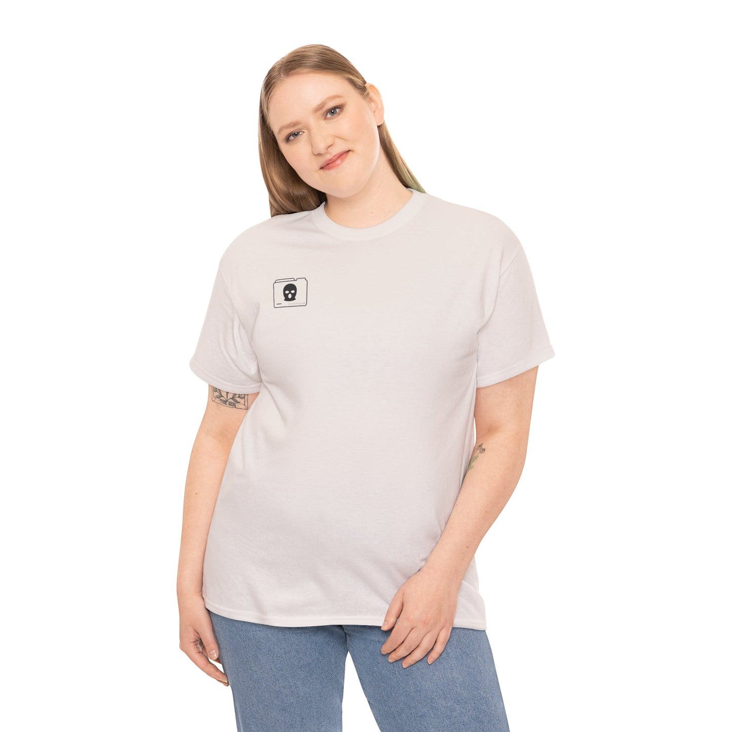 3D Patriot Small Logo with Guillotine - Unisex Heavy Cotton Tee