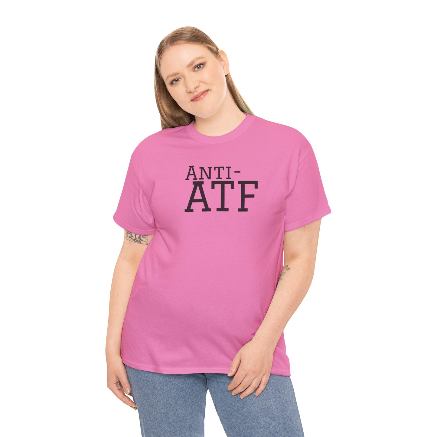 Anti-ATF - Unisex Heavy Cotton Tee