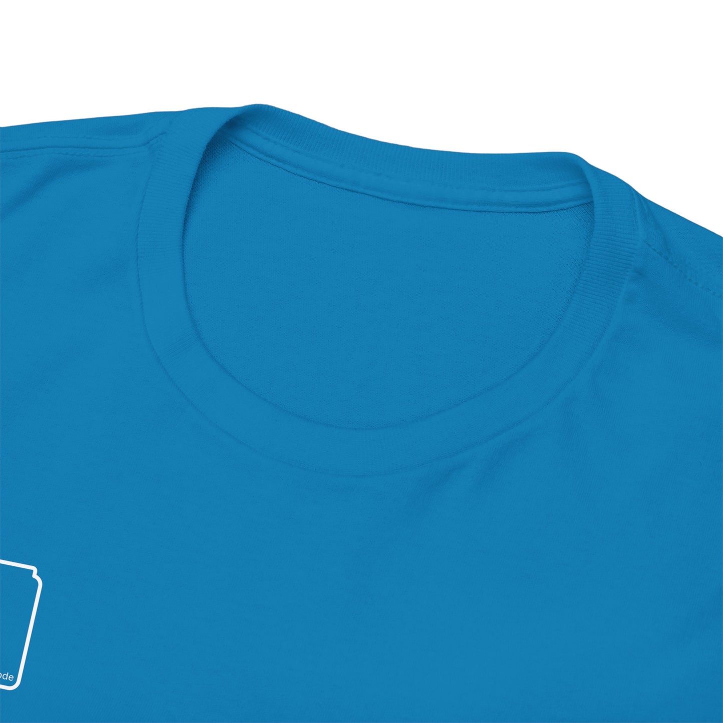 WHITE 3D Patriot Small Logo with Guillotine - Unisex Heavy Cotton Tee