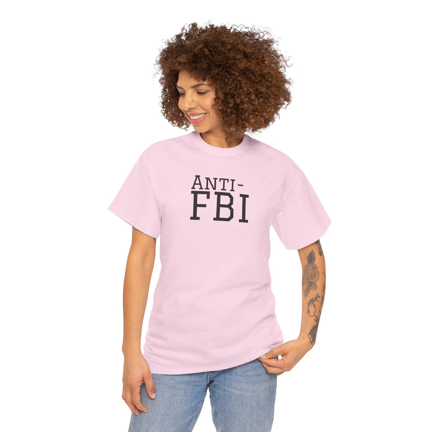 Anti-FBI - Unisex Heavy Cotton Tee