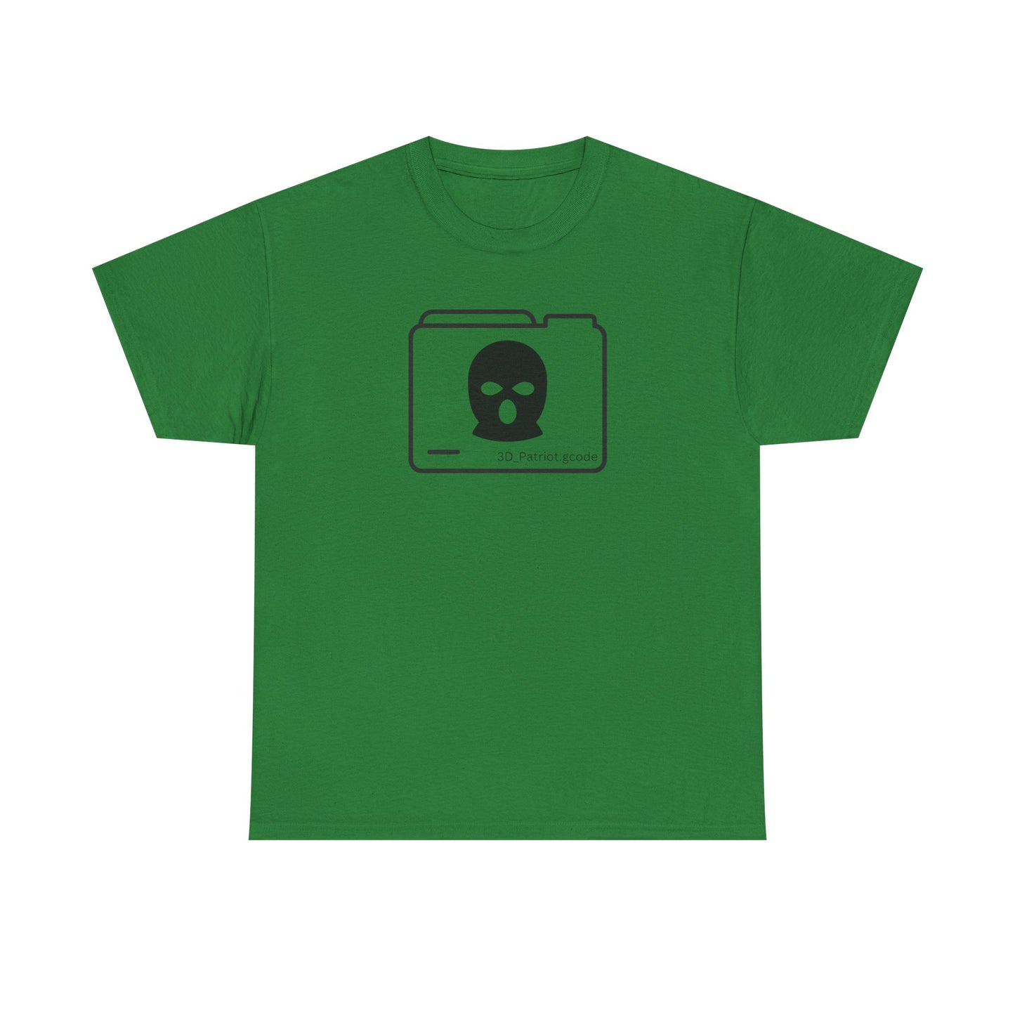 3D Patriot Logo with Guillotine - Unisex Heavy Cotton Tee