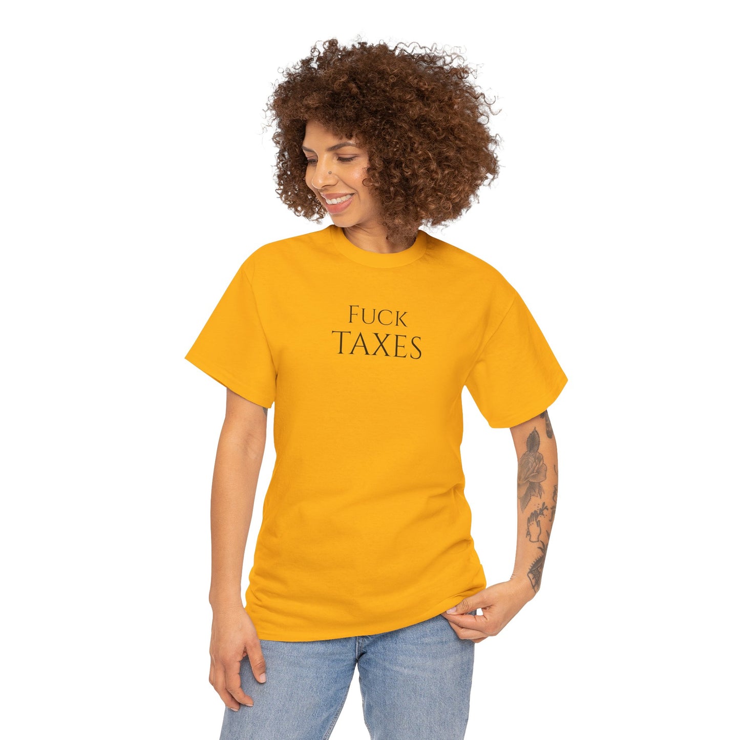 Fuck TAXES - Unisex Heavy Cotton Tee