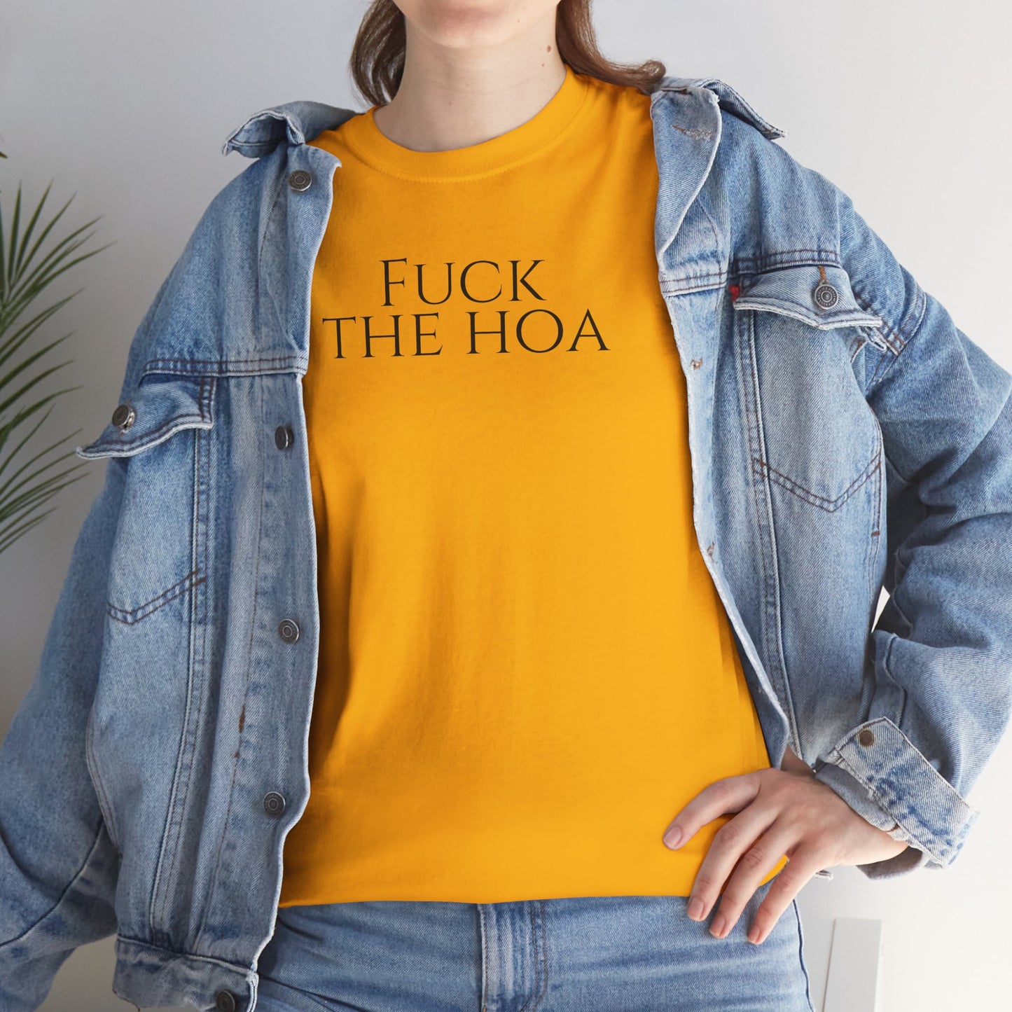 Fuck the HOA - Unisex Heavy Cotton Tee