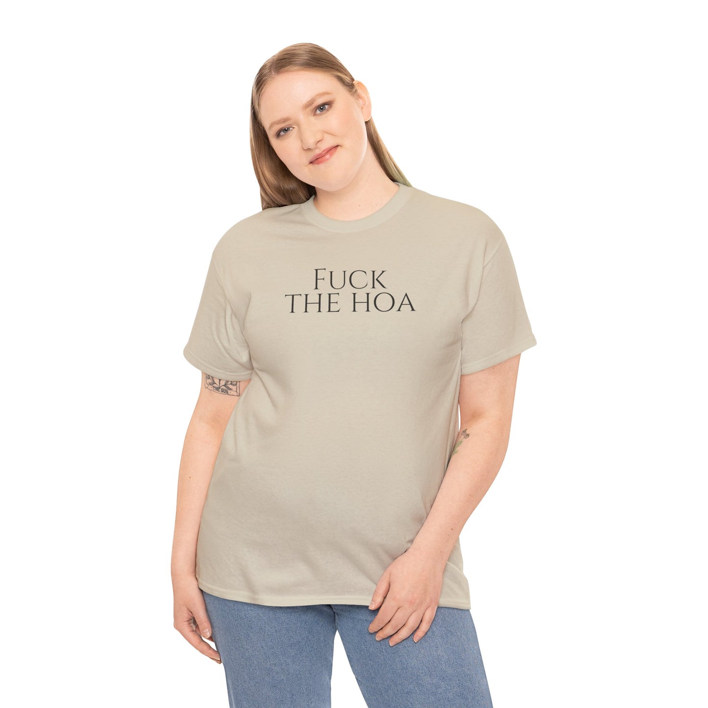 Fuck the HOA - Unisex Heavy Cotton Tee