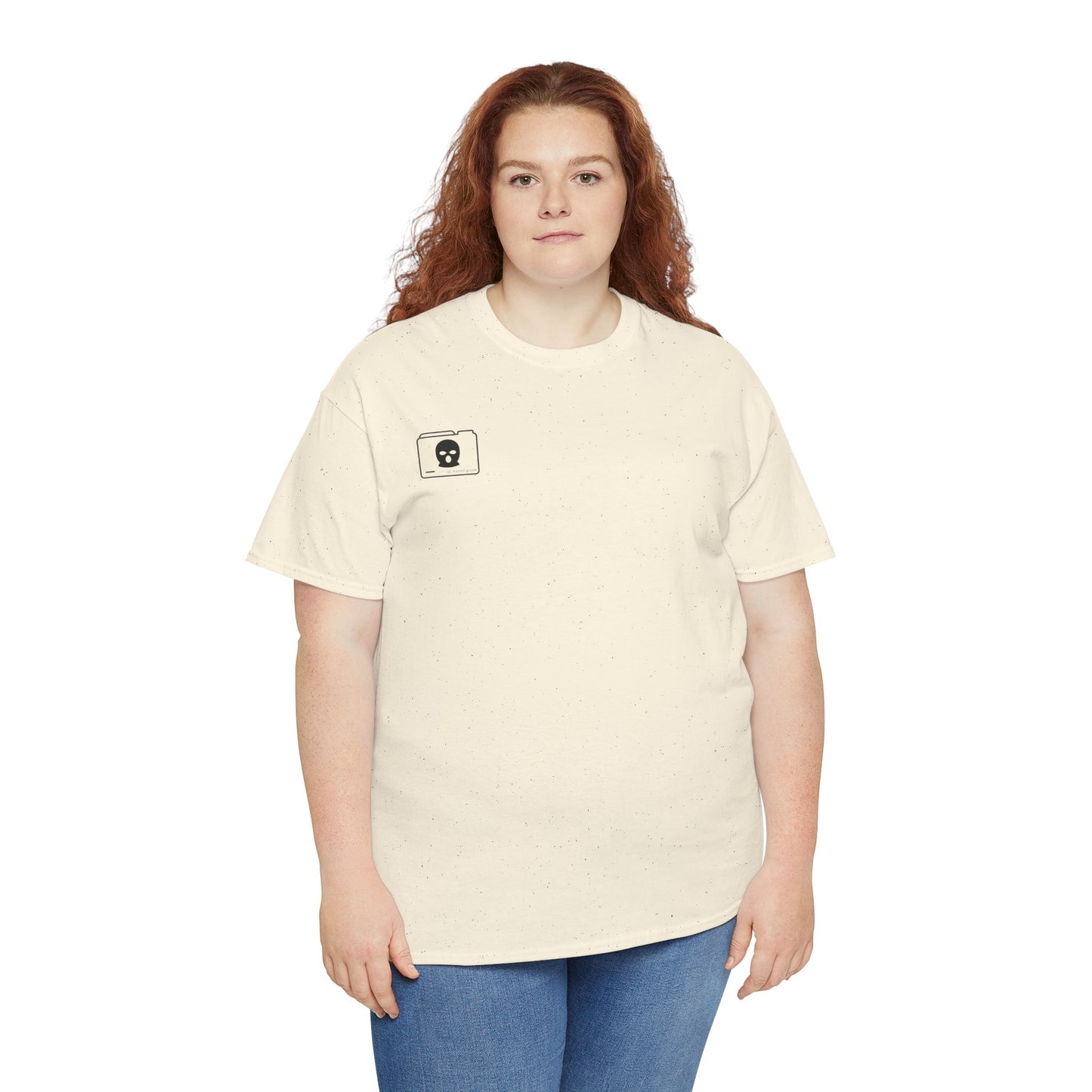 3D Patriot Small Logo with Afraid of Girls - Unisex Heavy Cotton Tee