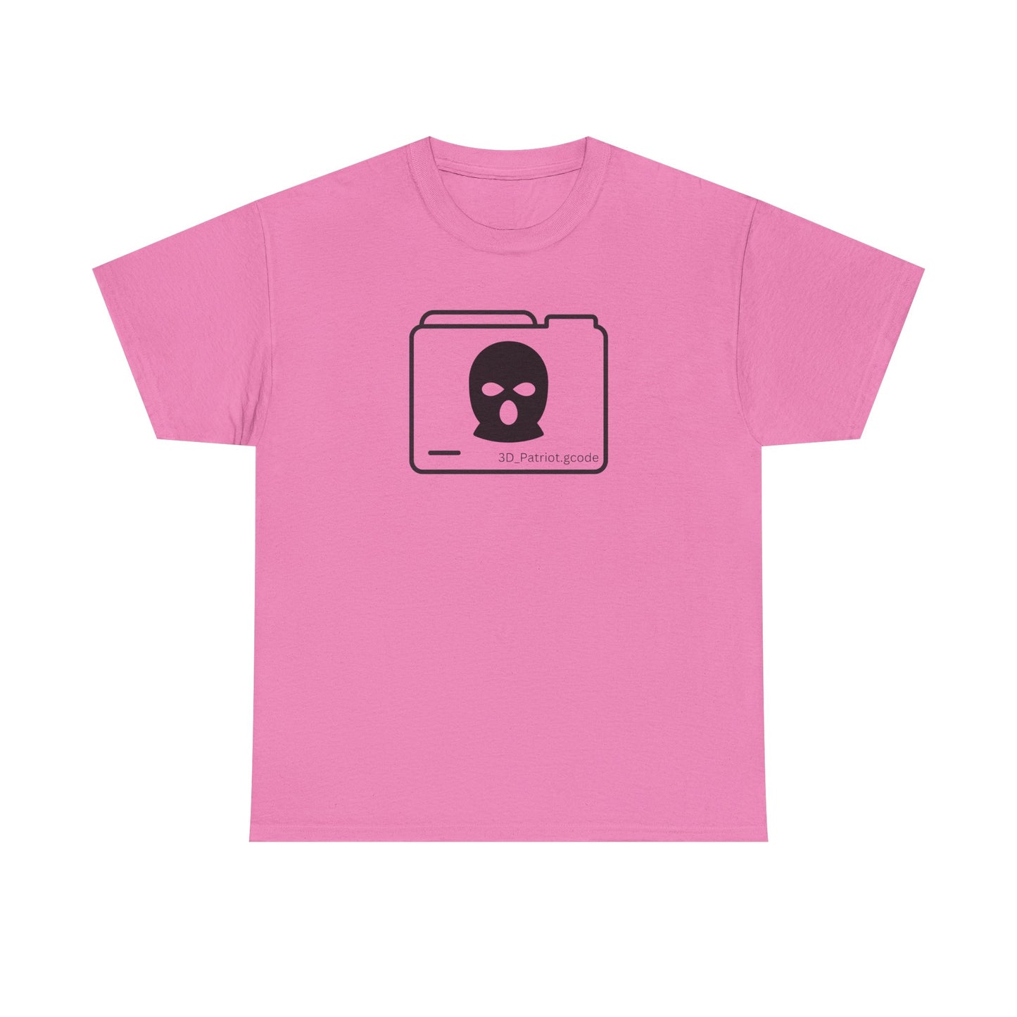 3D Patriot Logo with Guillotine - Unisex Heavy Cotton Tee