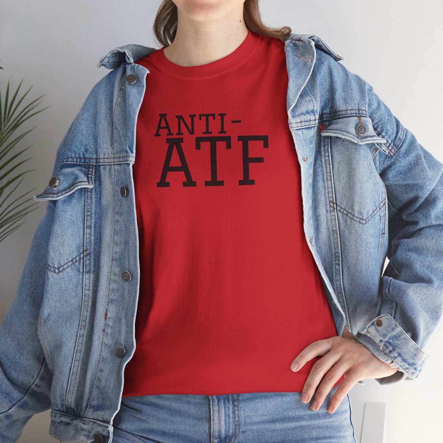 Anti-ATF - Unisex Heavy Cotton Tee