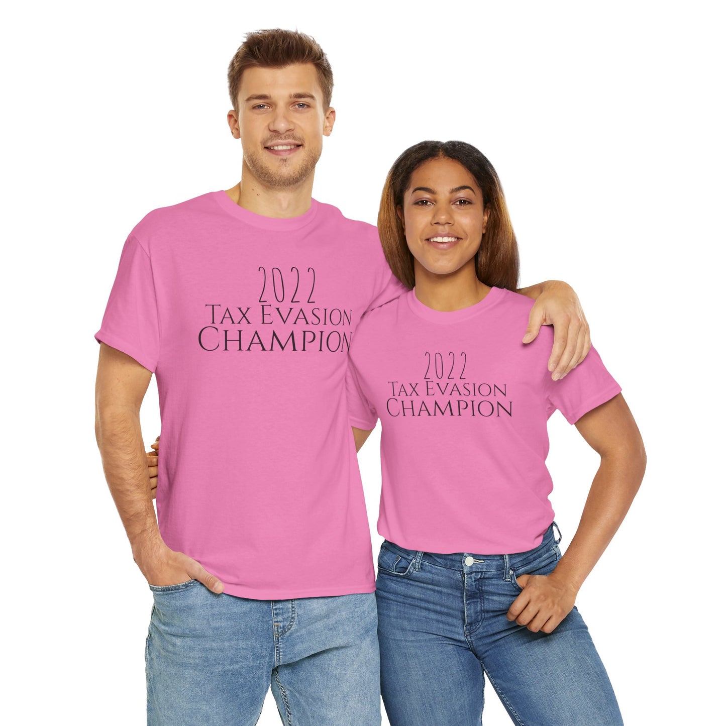 2022 Tax Evasion Champion - Unisex Heavy Cotton Tee