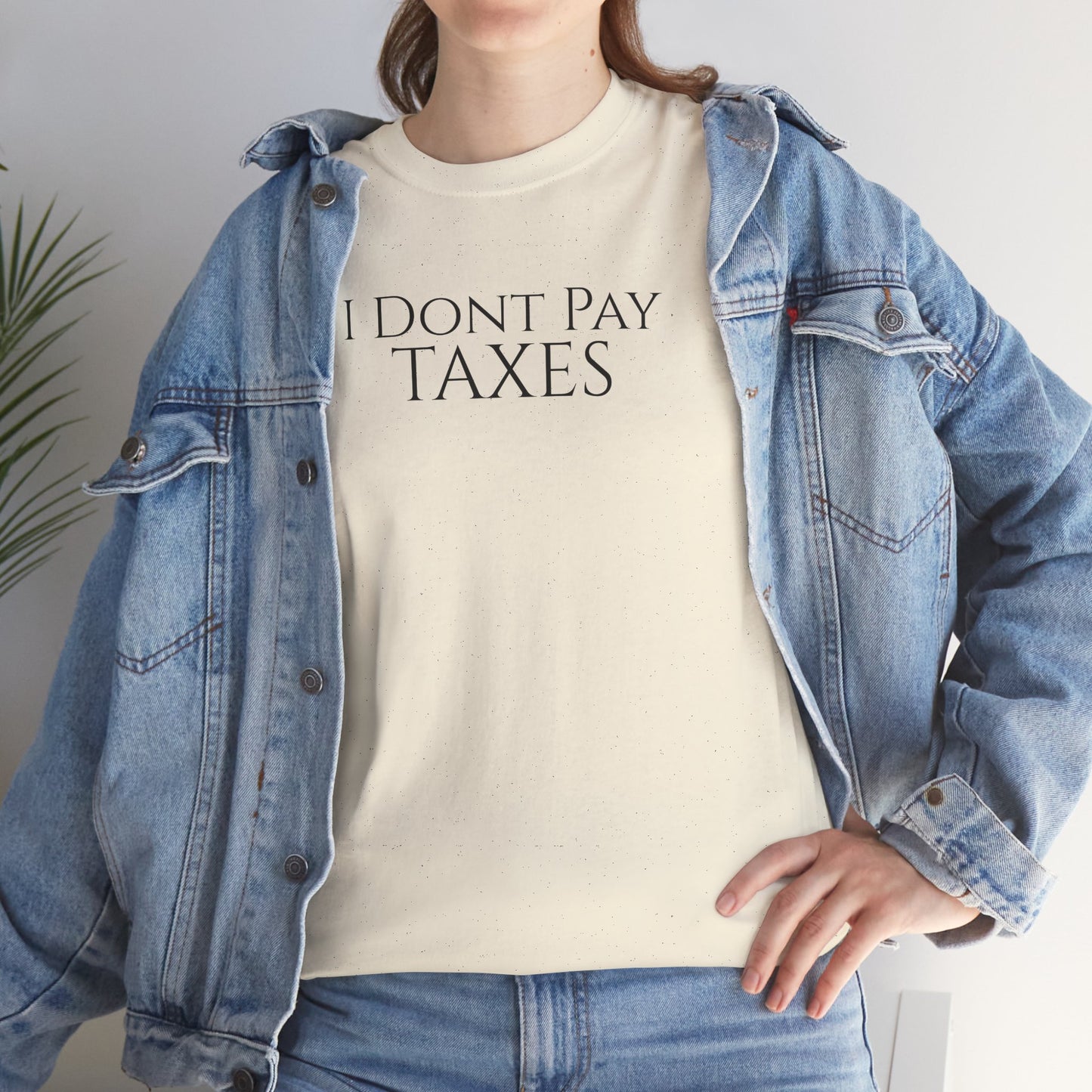 I Dont Pay TAXES - Unisex Heavy Cotton Tee