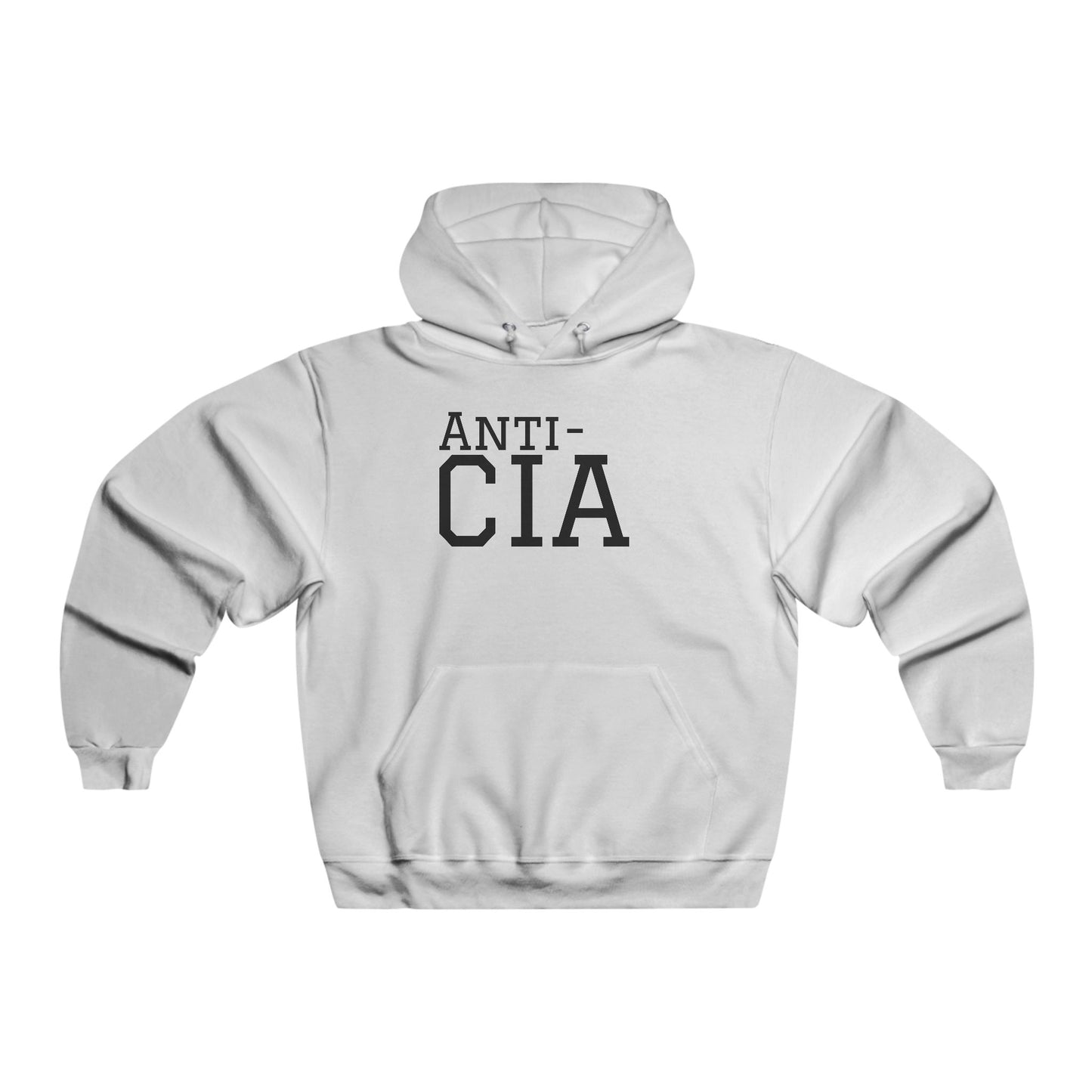 Anti-CIA - Men's  Hooded Sweatshirt