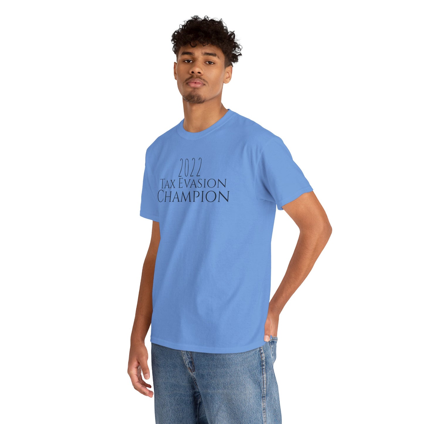 2022 Tax Evasion Champion - Unisex Heavy Cotton Tee