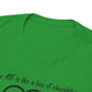 The ATF is like a box of chocolates - Unisex Heavy Cotton Tee