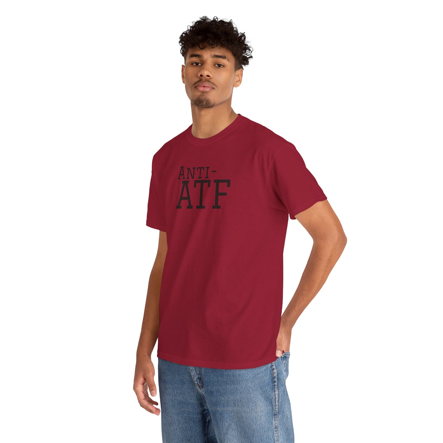Anti-ATF - Unisex Heavy Cotton Tee