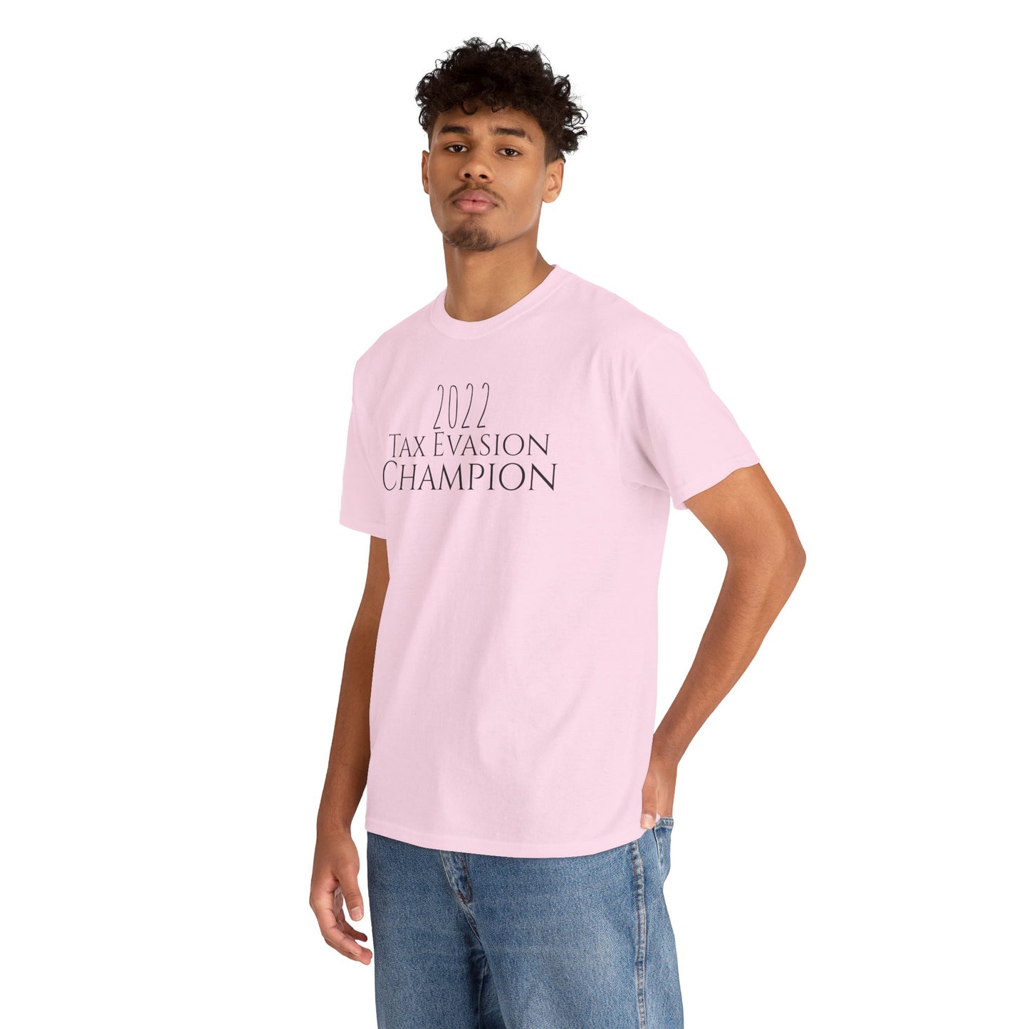 2022 Tax Evasion Champion - Unisex Heavy Cotton Tee