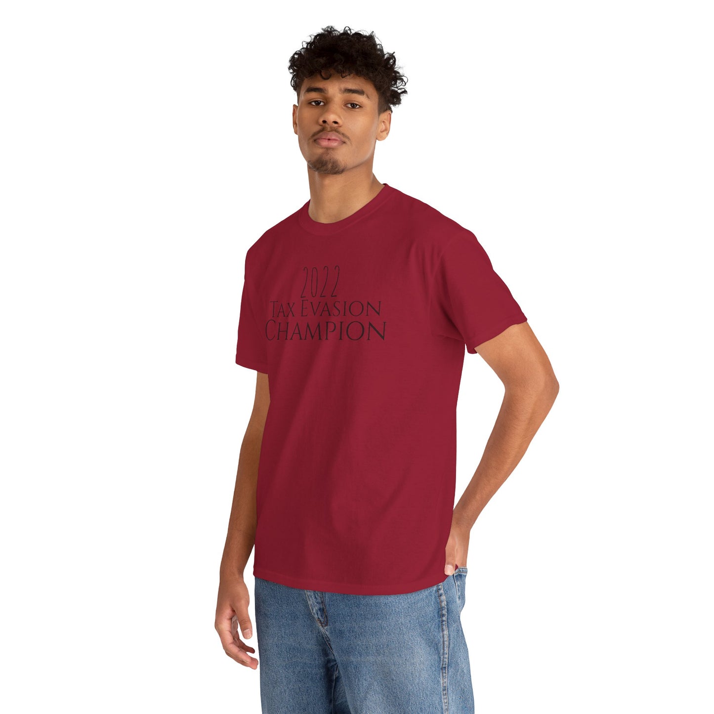 2022 Tax Evasion Champion - Unisex Heavy Cotton Tee