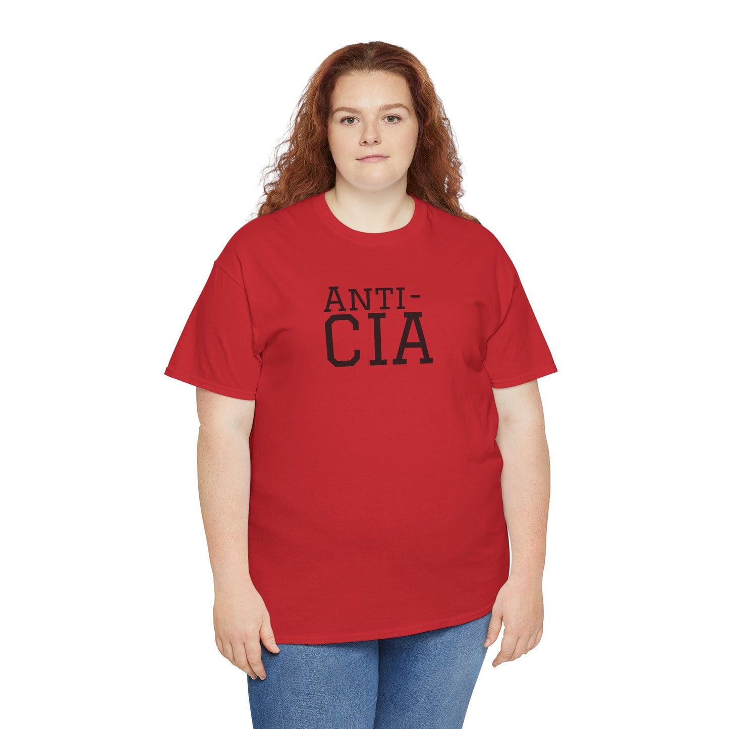 Anti-CIA - Unisex Heavy Cotton Tee